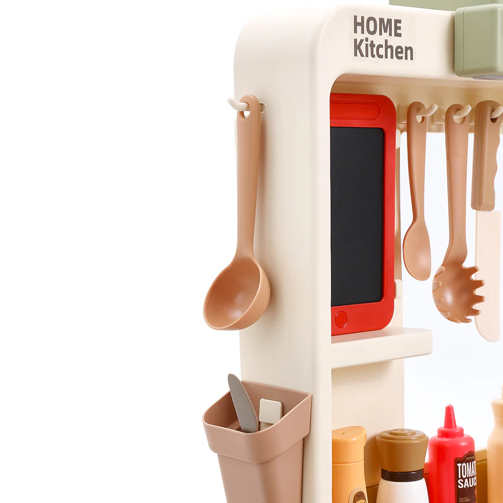 Kidkid Play Kitchen Set With 88PCS Kitchen Accessories - Image 6