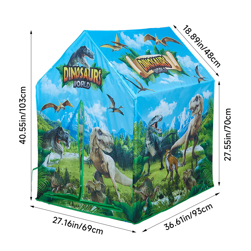 Kidkid Polyester Dinosaur Playhouse for Kids - Image 6