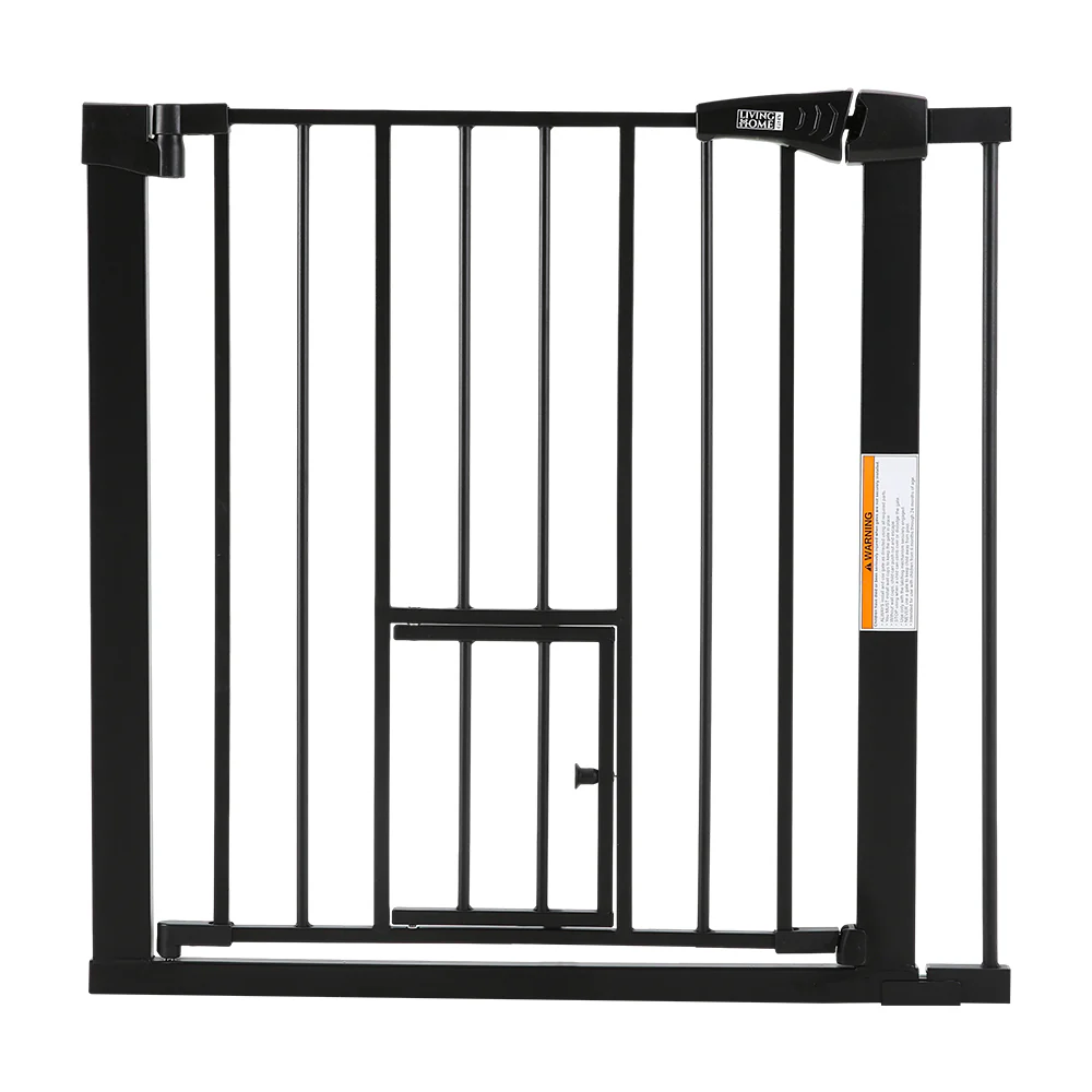 Kidkid Pressure-Fixed Stair Safety Gate with Pet Door - Image 6