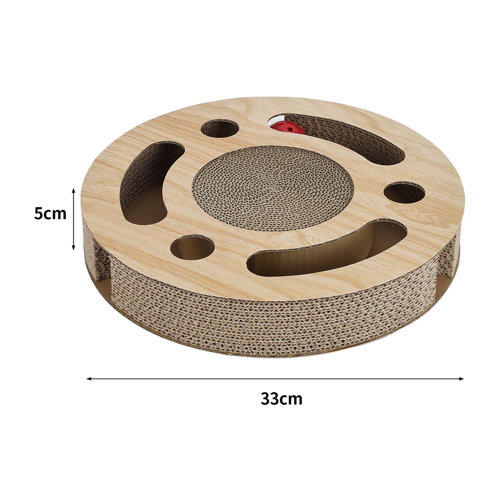 KidKid Round Cat Scratcher With Ball Toy - Image 7