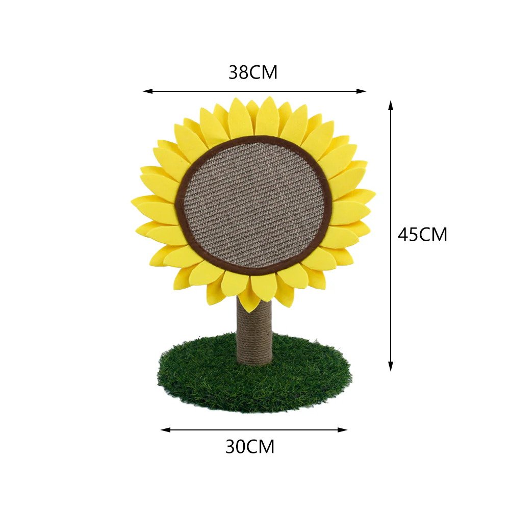 KidKid Sisal Sunflower Cat Scratching Post - Image 5