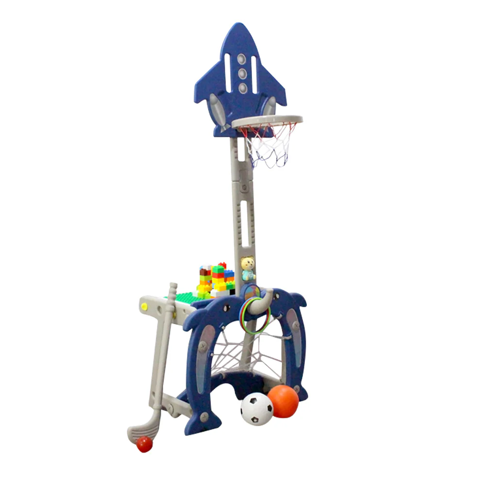 Kidkid Toddlers Basketball Golf And Ring Toss Activity Centre - Image 6
