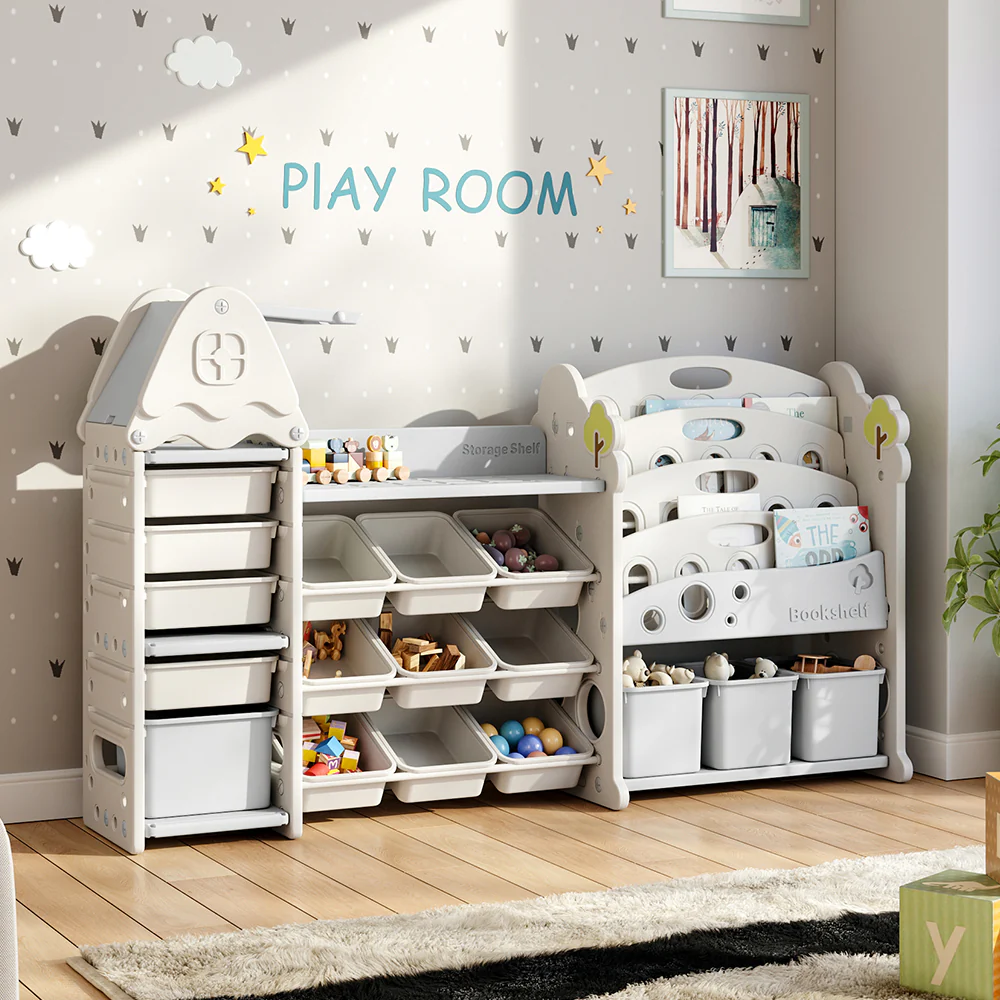 Kidkid Toy Storage Shelf And Book Display Unit