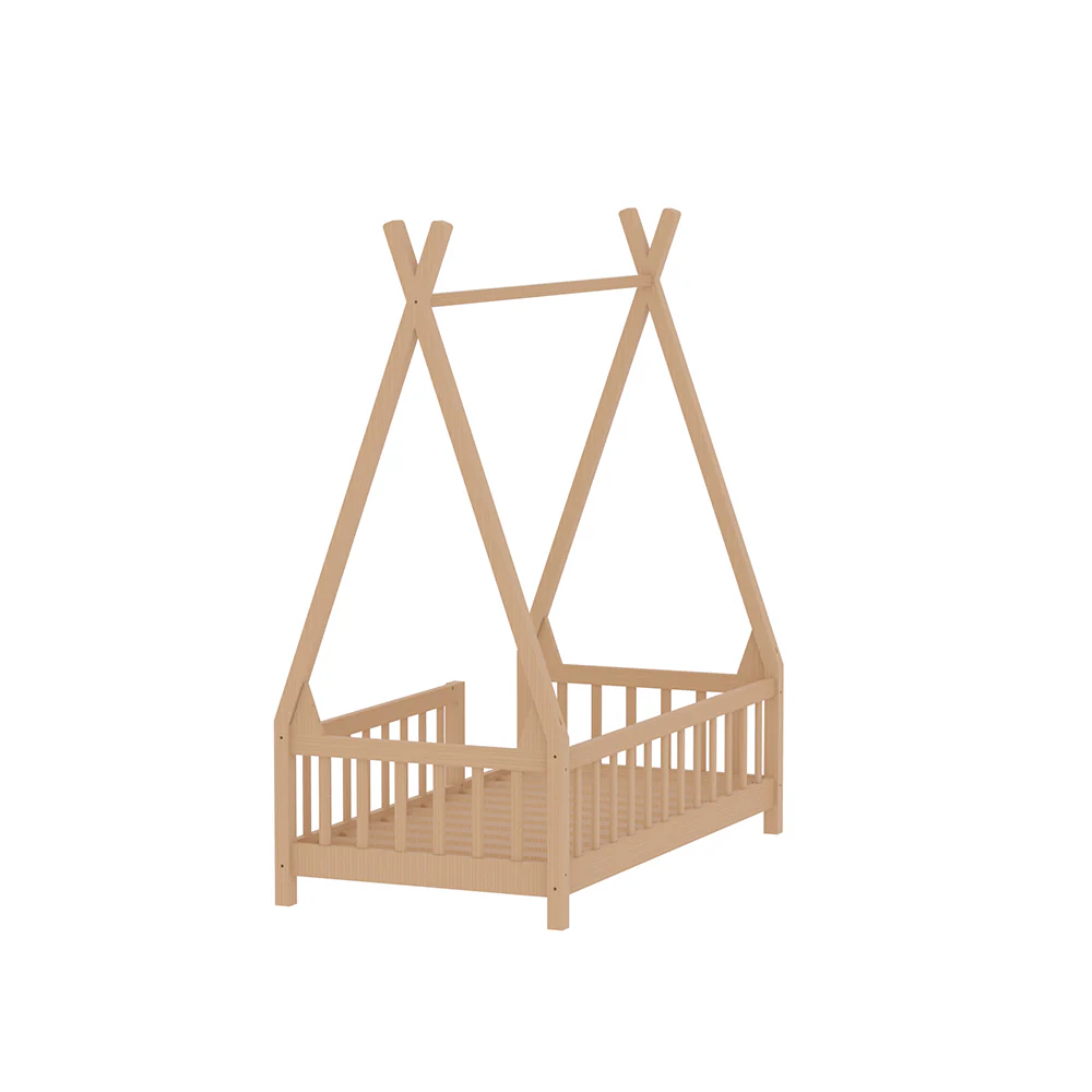 Kidkid Wooden House Bed Frame - Image 3