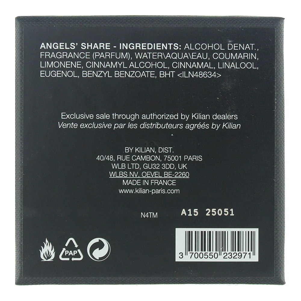 Kilian Angel's Share Refillable Eau De Parfum 100ml - Image 4