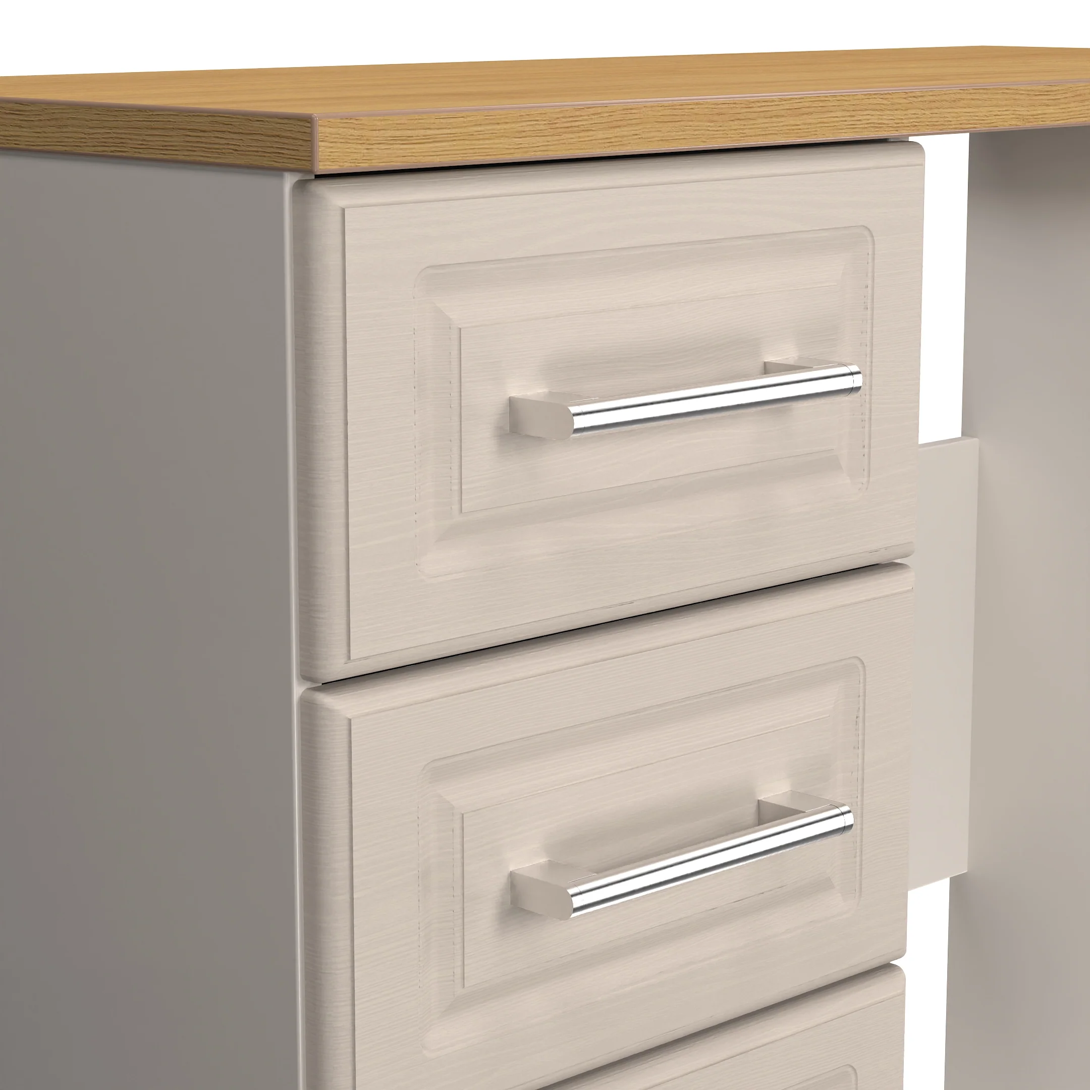 Kingston Ready Assembled Vanity in Kashmir Ash & Modern Oak - Image 8