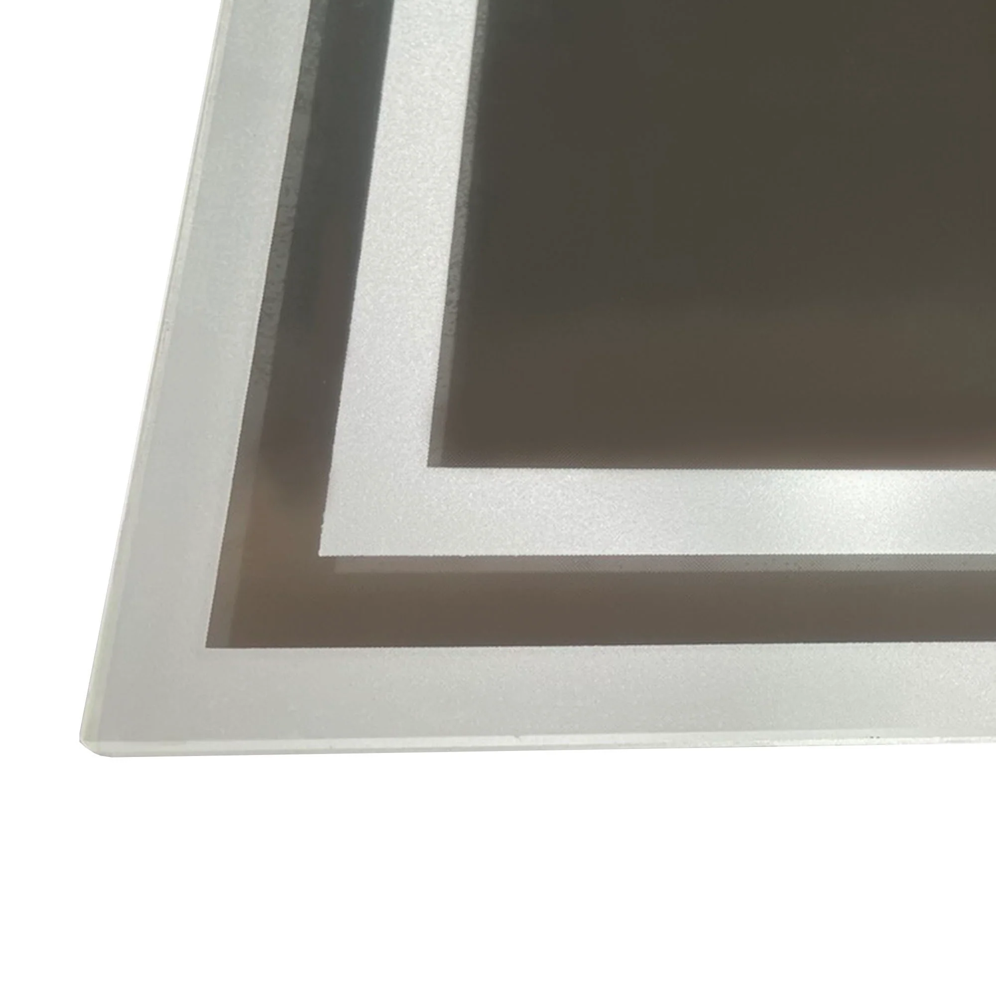 kleankin Dimmable Bathroom Mirror with LED Lights, 3 Colours, Defogging Film - Image 9