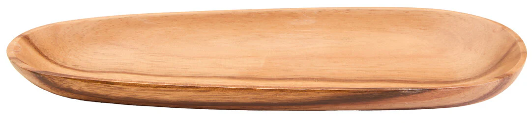 Kora Acacia Small Oval Serving Dish - Image 2