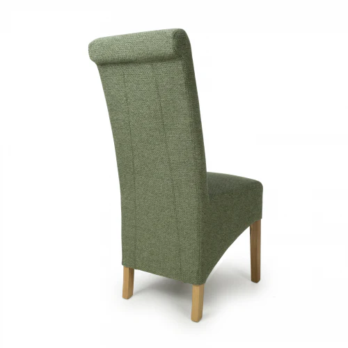 Krista Weave Green Dining Chair - Set Of 2 - Image 2