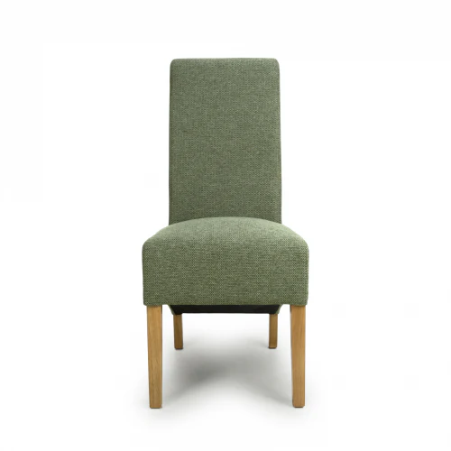 Krista Weave Green Dining Chair - Set Of 2 - Image 4
