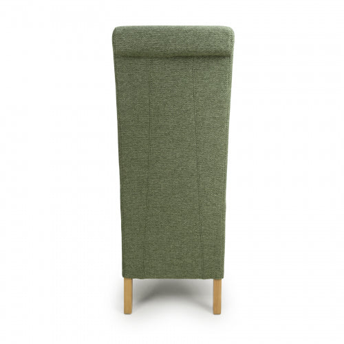 Krista Weave Green Dining Chair - Set Of 2 - Image 5