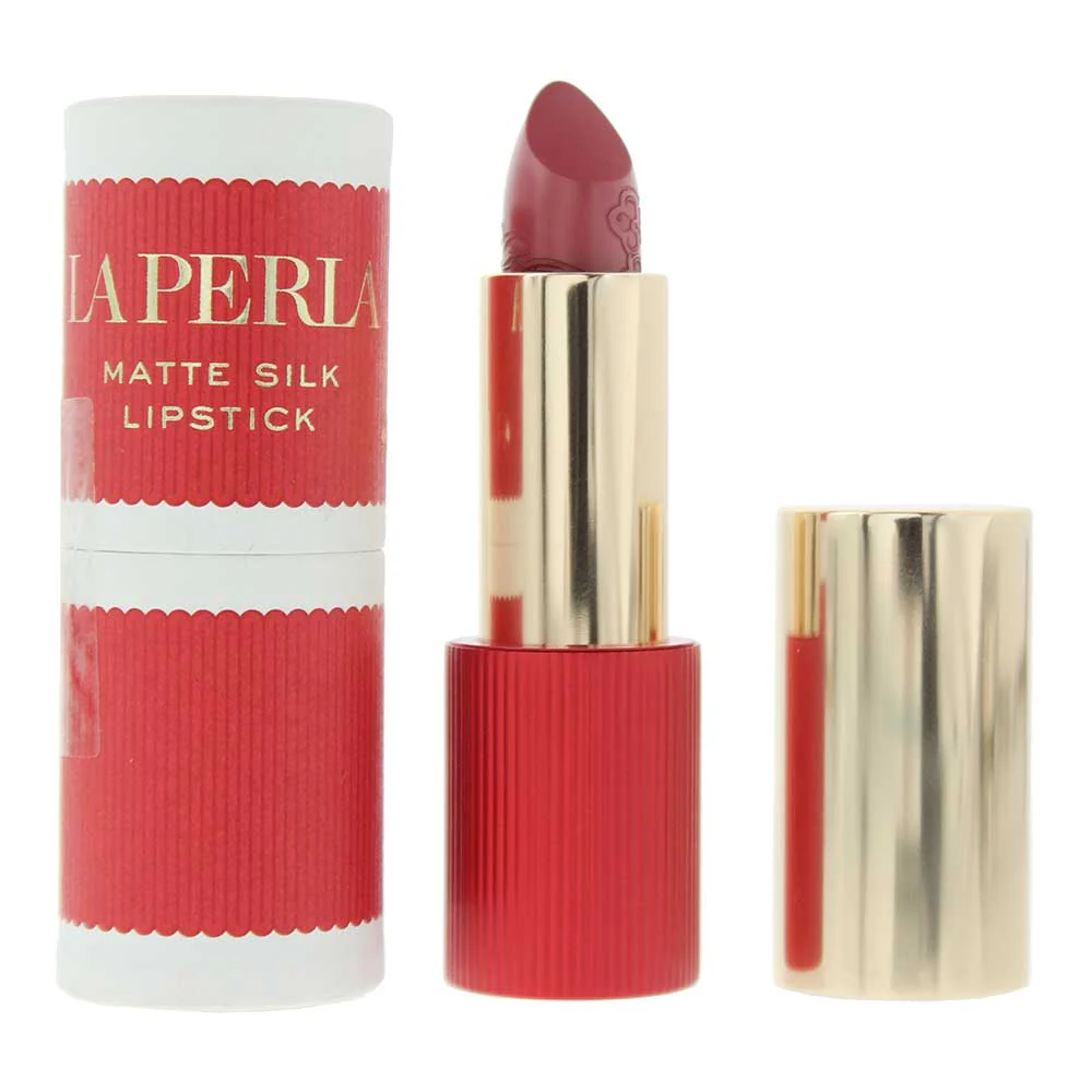 La Perla Matte Silk 109 Rosewood Red Lipstick