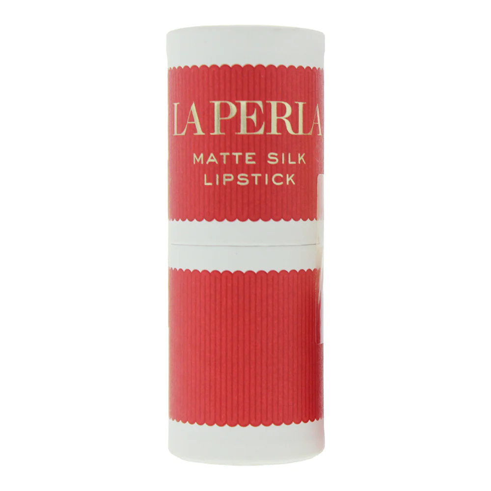 La Perla Matte Silk 111 Auburn Red Lipstick 3.5g - Image 4