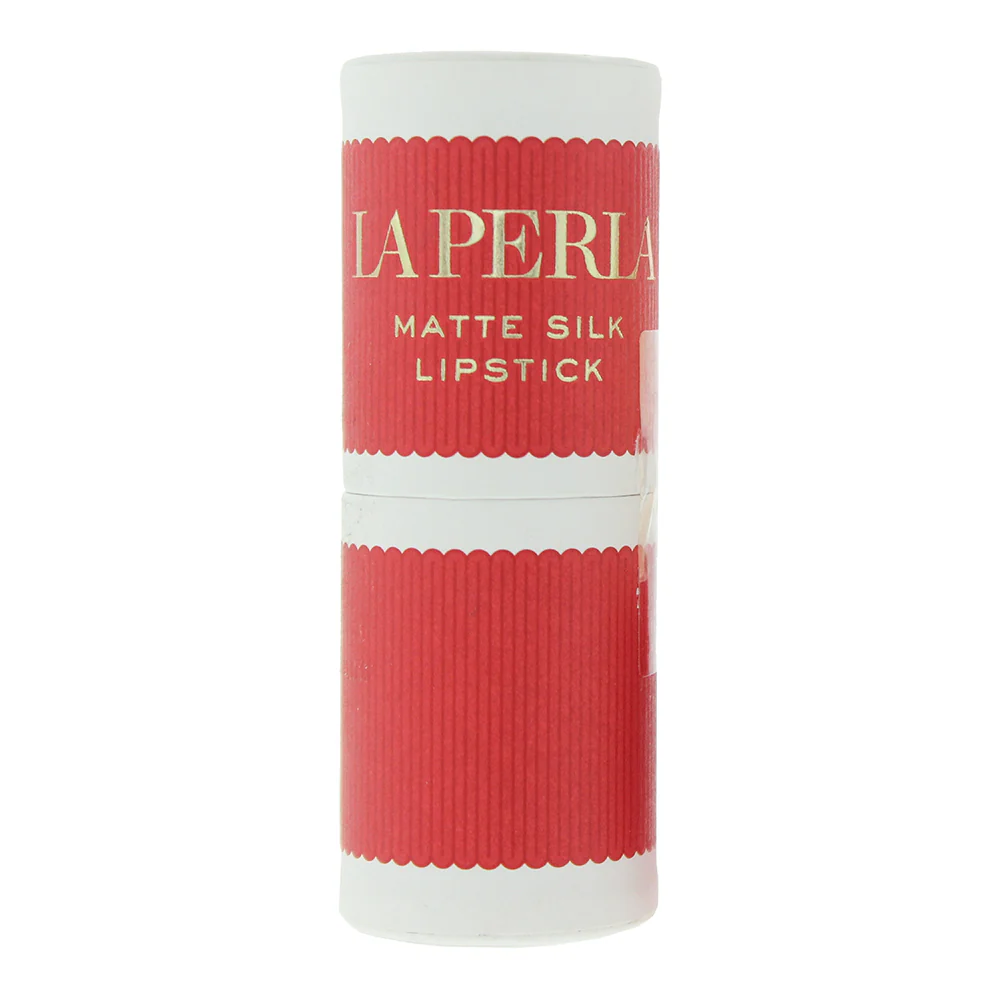 La Perla Matte Silk 112 Tiramisu Red Lipstick 3.5g - Image 4