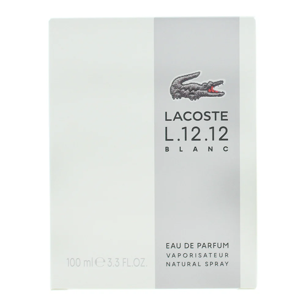 Lacoste L.12.12. Blanc Eau De Parfum 100ml - Image 3