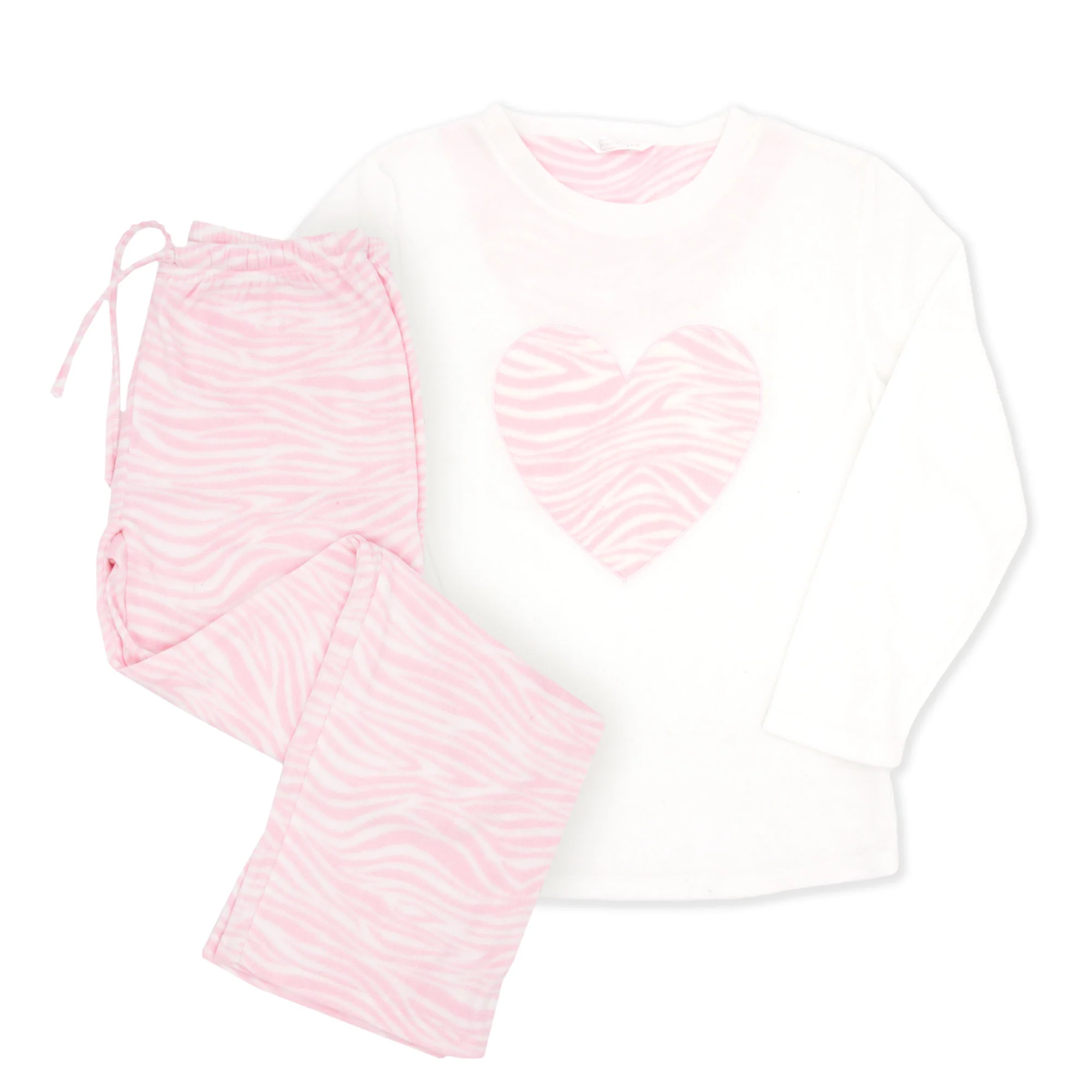 Ladies Fleece Pyjamas - Image 2