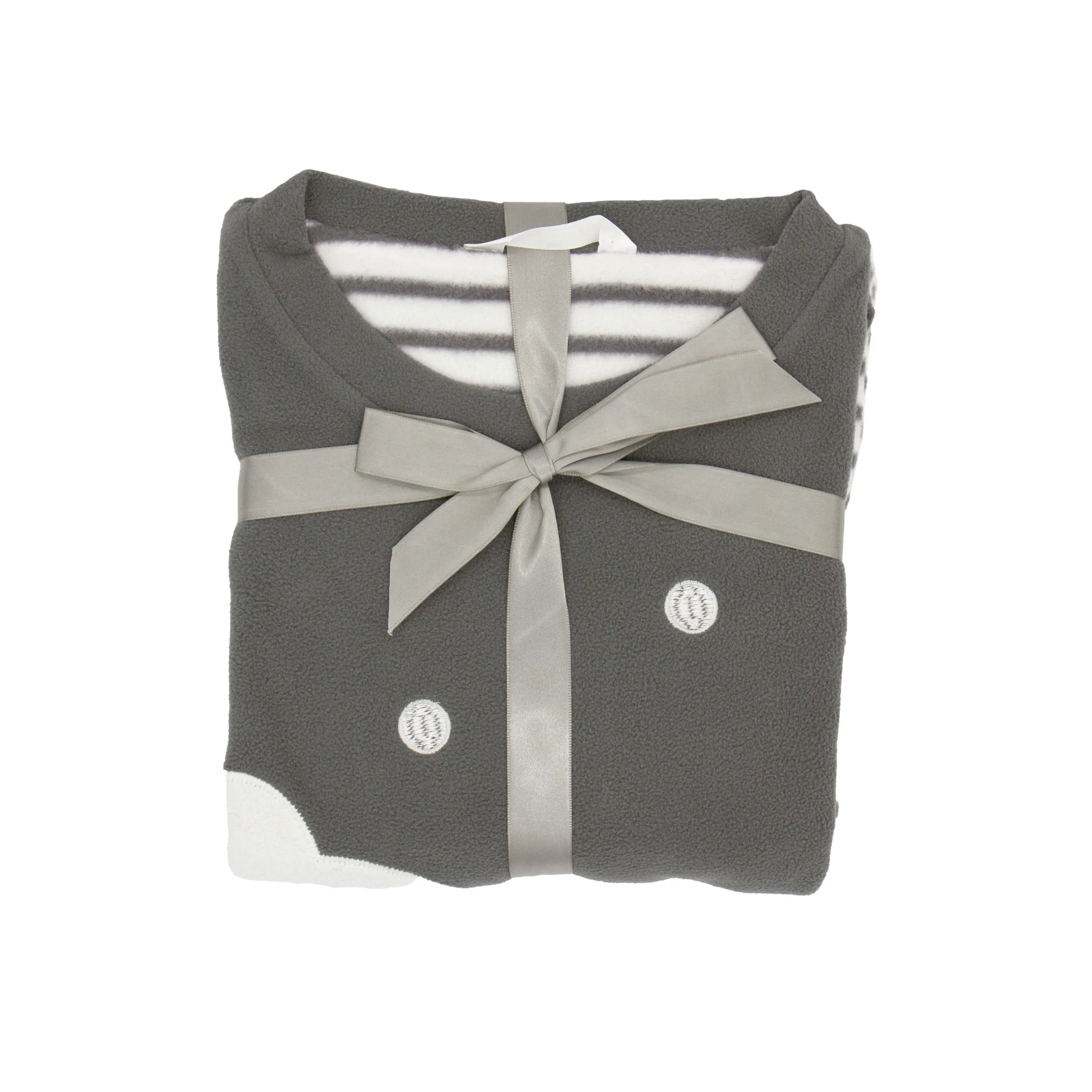 Ladies Fleece Pyjamas - Polar Bear - Image 2