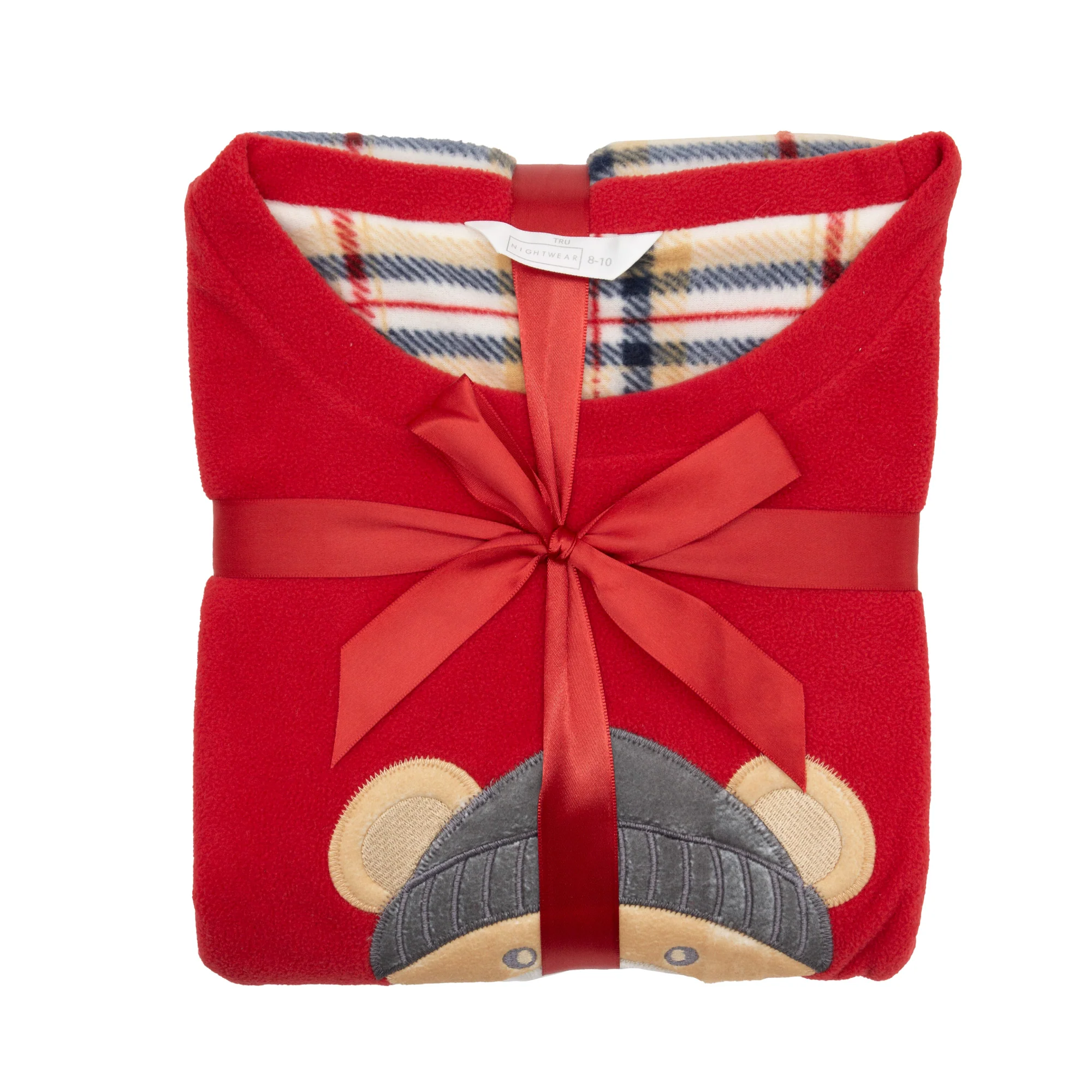 Ladies Fleece Pyjamas - Teddy