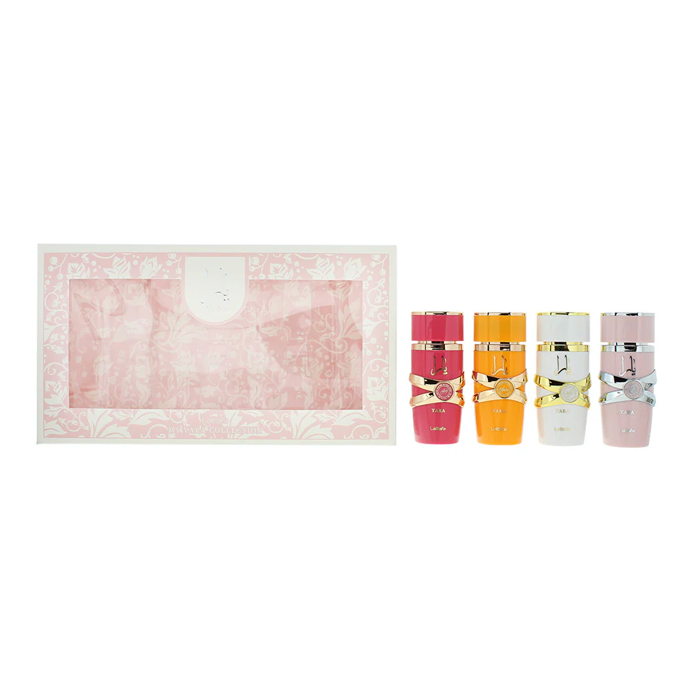 Lattafa My Yara Collection 4 Piece Gift Set: 4 X 25ml EDP