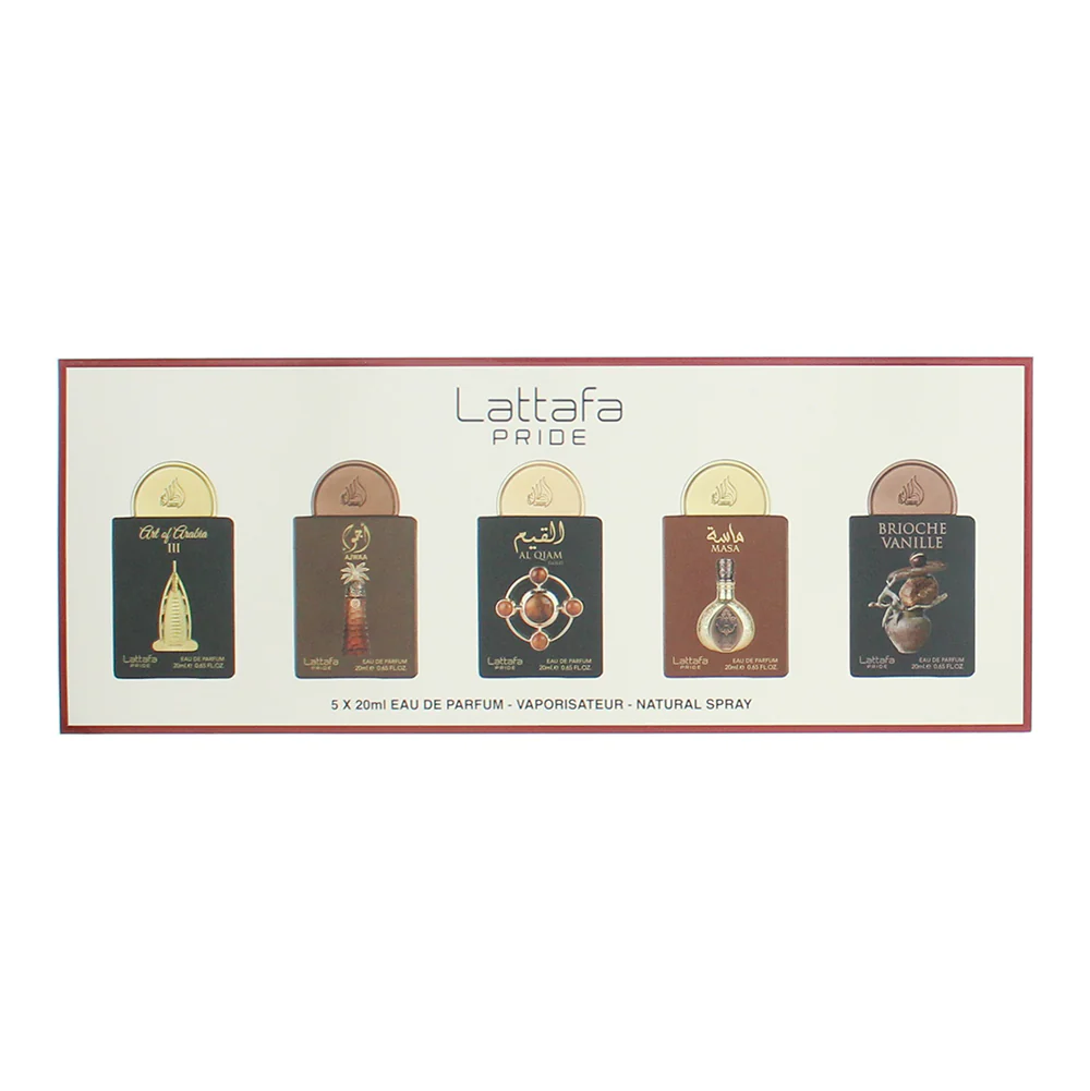 Lattafa Pride 5 Piece Gift Set: Eau De Parfum 20ml Variety - Image 3