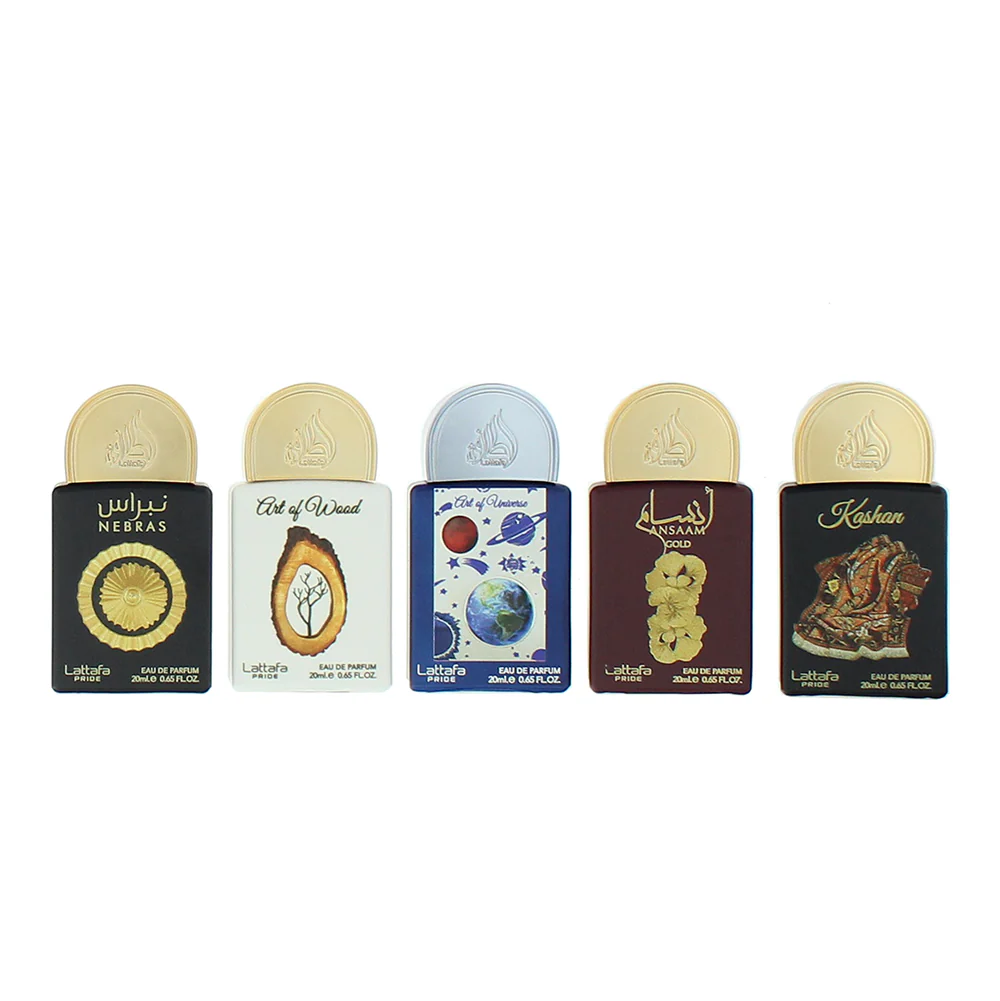 Lattafa Pride 5 Piece Gift Set: Eau De Parfum 20ml Variety - Image 2