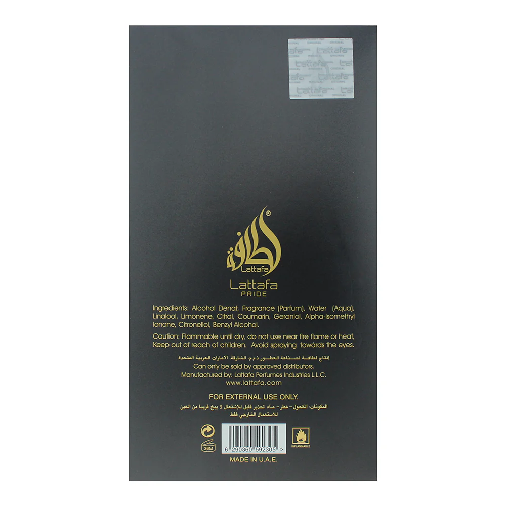 Lattafa Pride Leen Eau De Parfum 100ml - Image 2