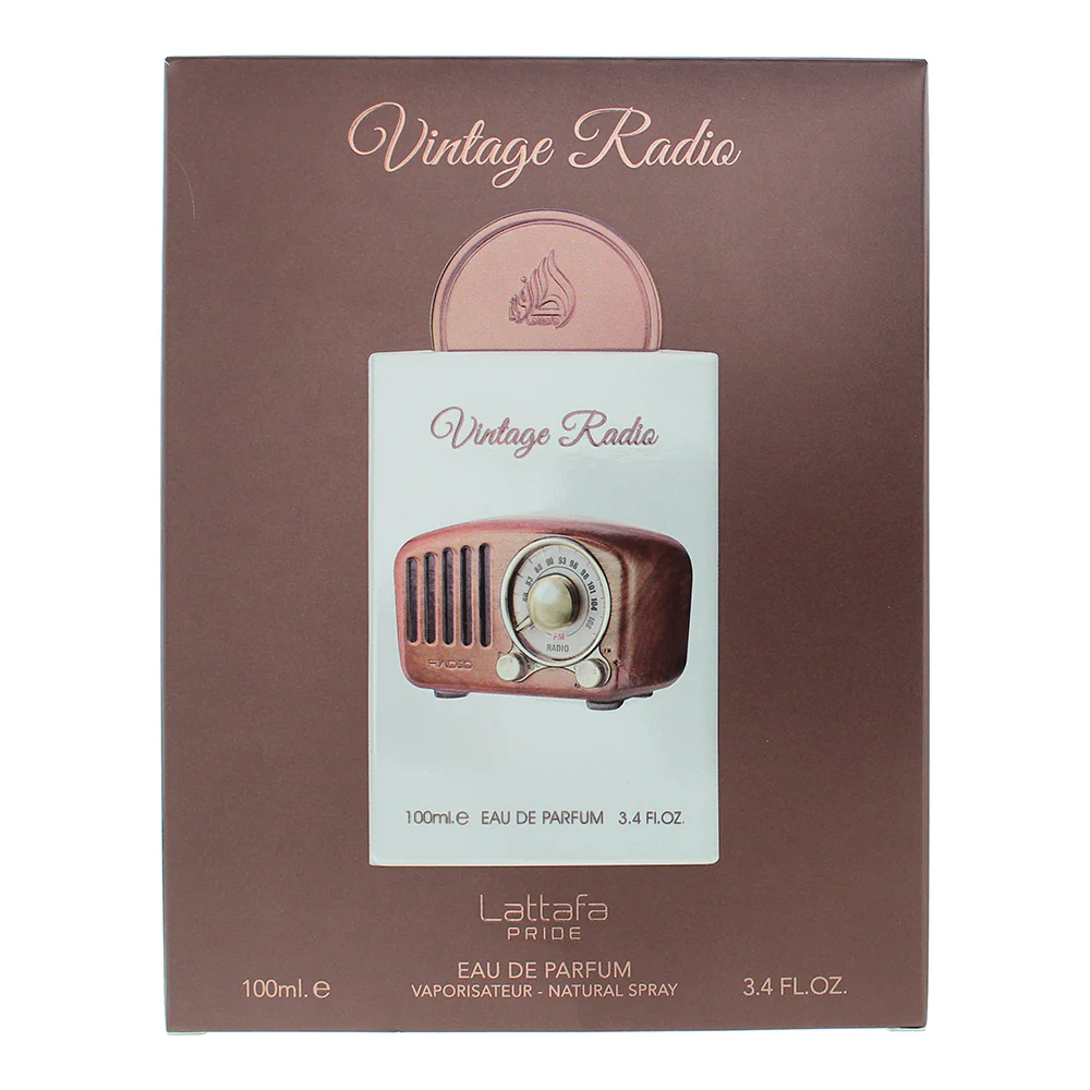 Lattafa Vintage Radio Eau de Parfum 100ml - Image 4
