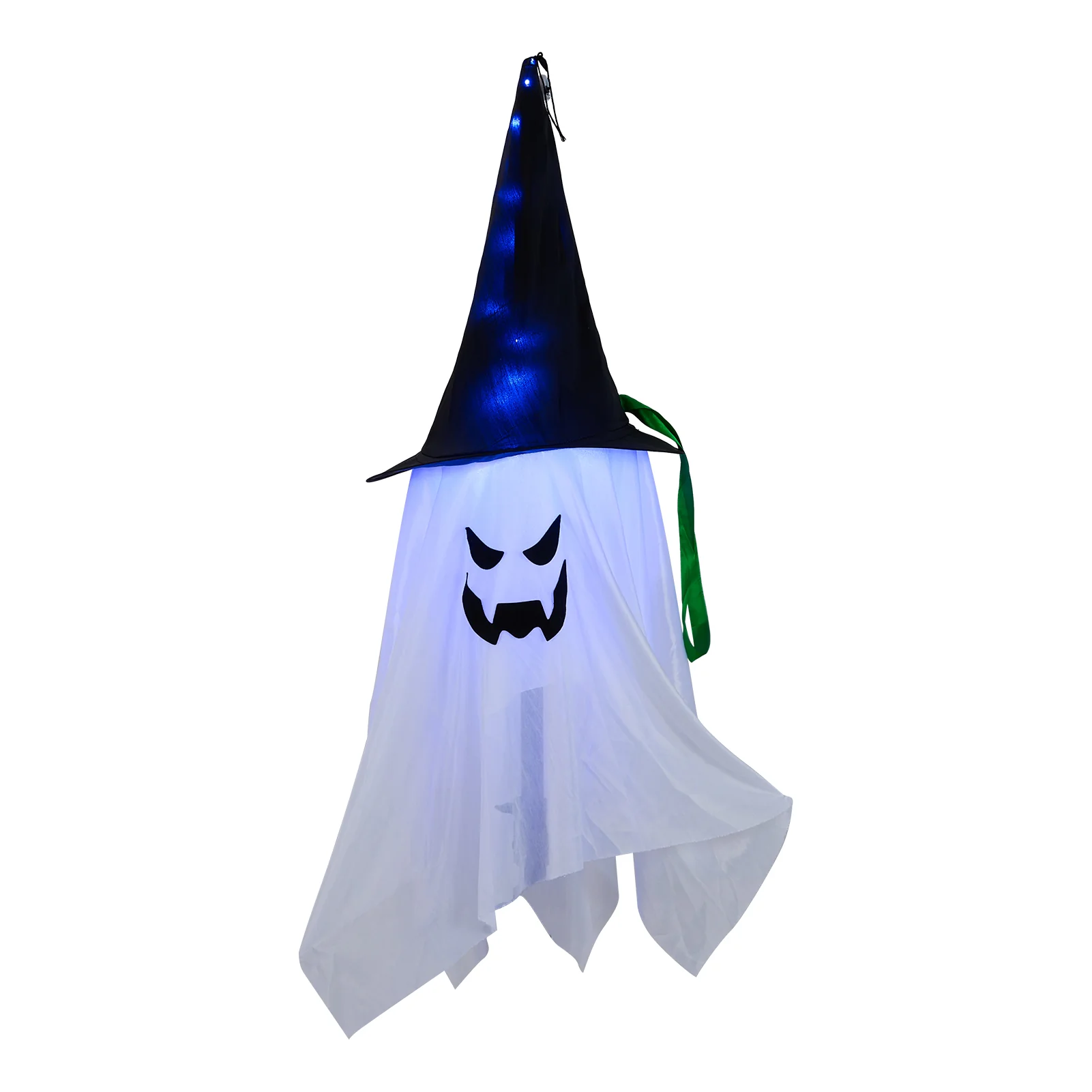 LED Halloween Ghost Witch Hat Set - Image 3