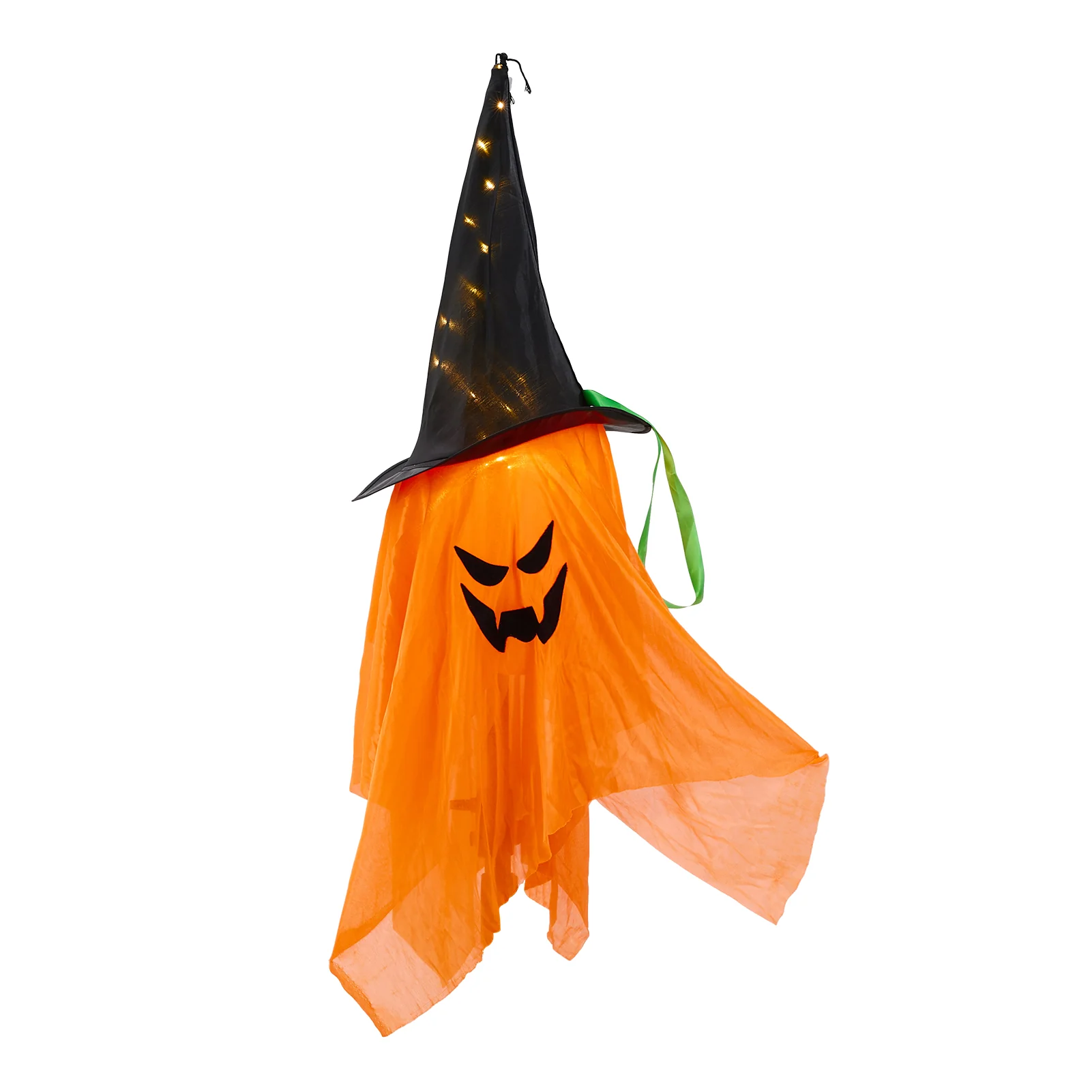 LED Halloween Ghost Witch Hat Set - Image 4