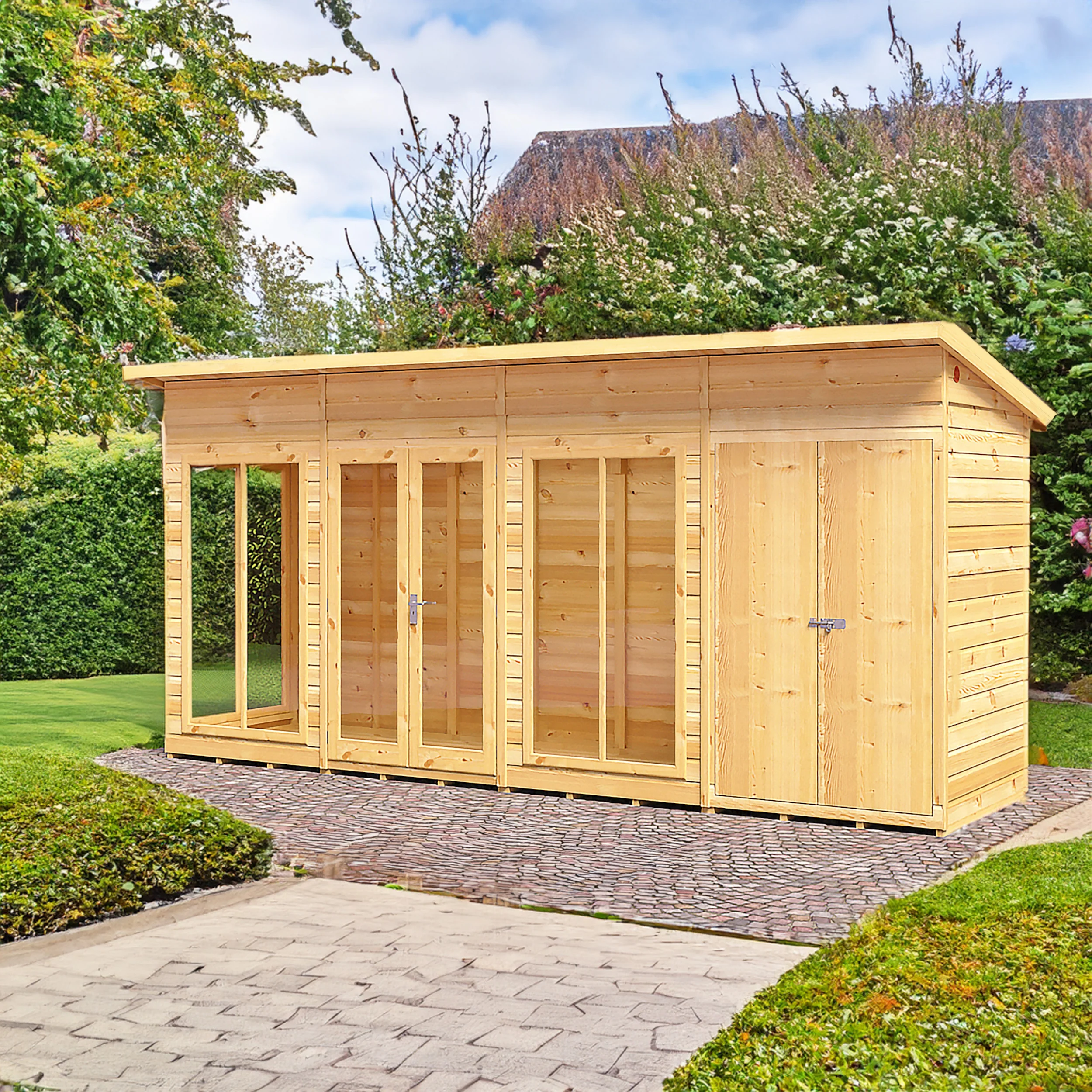Lela Summerhouse With Storage - Image 2