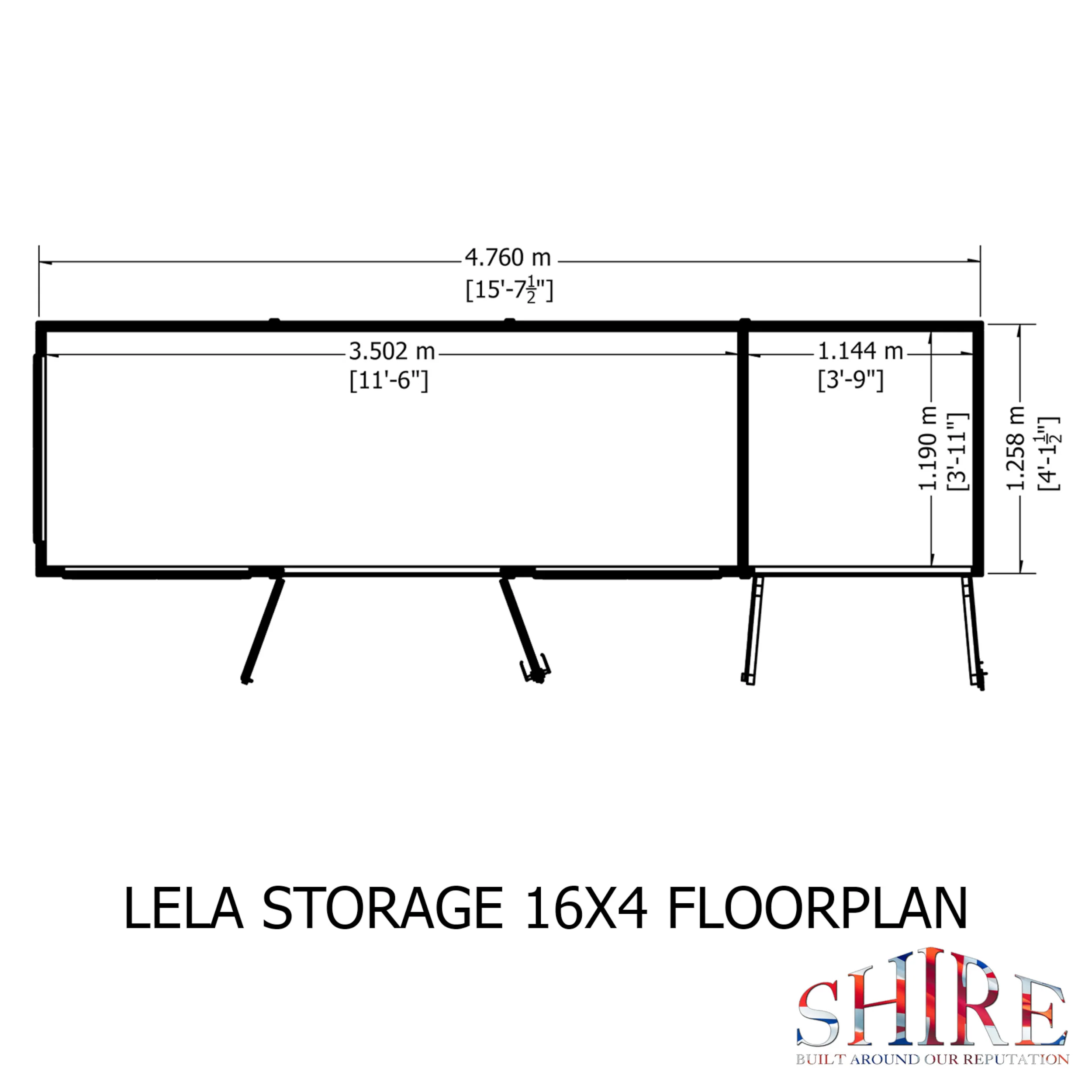 Lela Summerhouse With Storage - Image 7