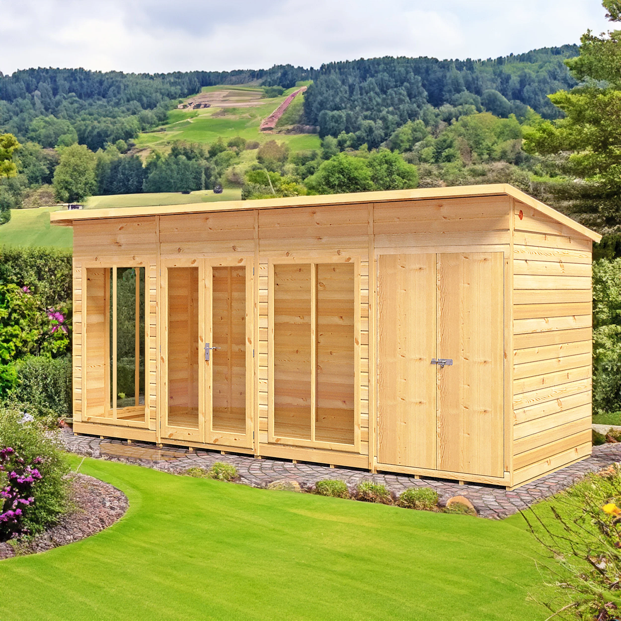 Lela Summerhouse With Storage - Image 9