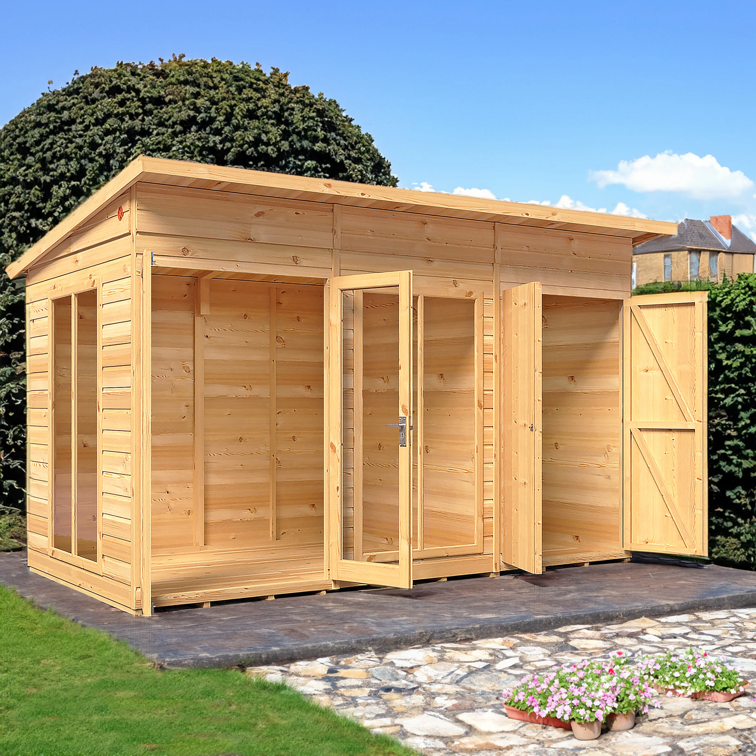 Lela Summerhouse With Storage - Image 11