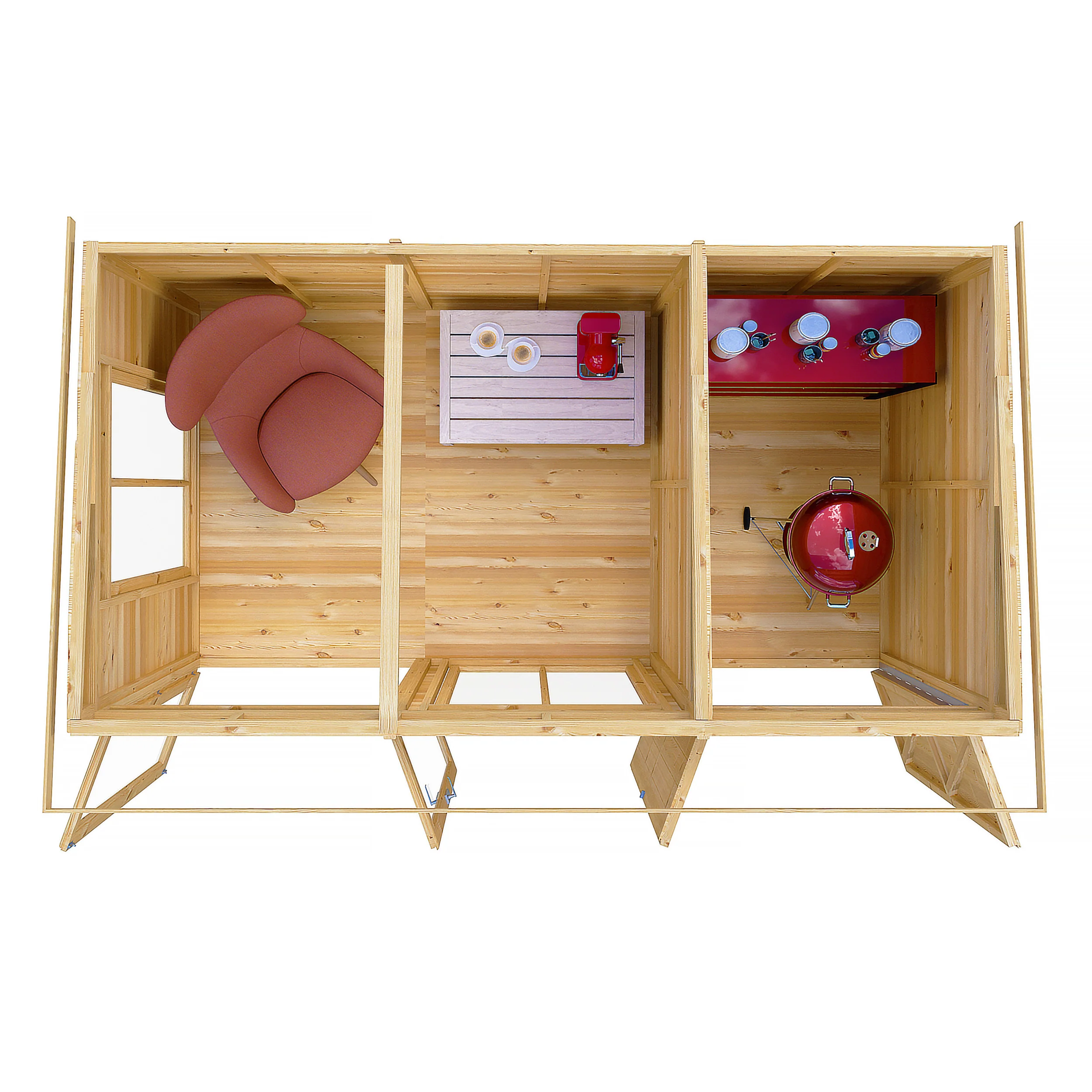 Lela Summerhouse With Storage - Image 15