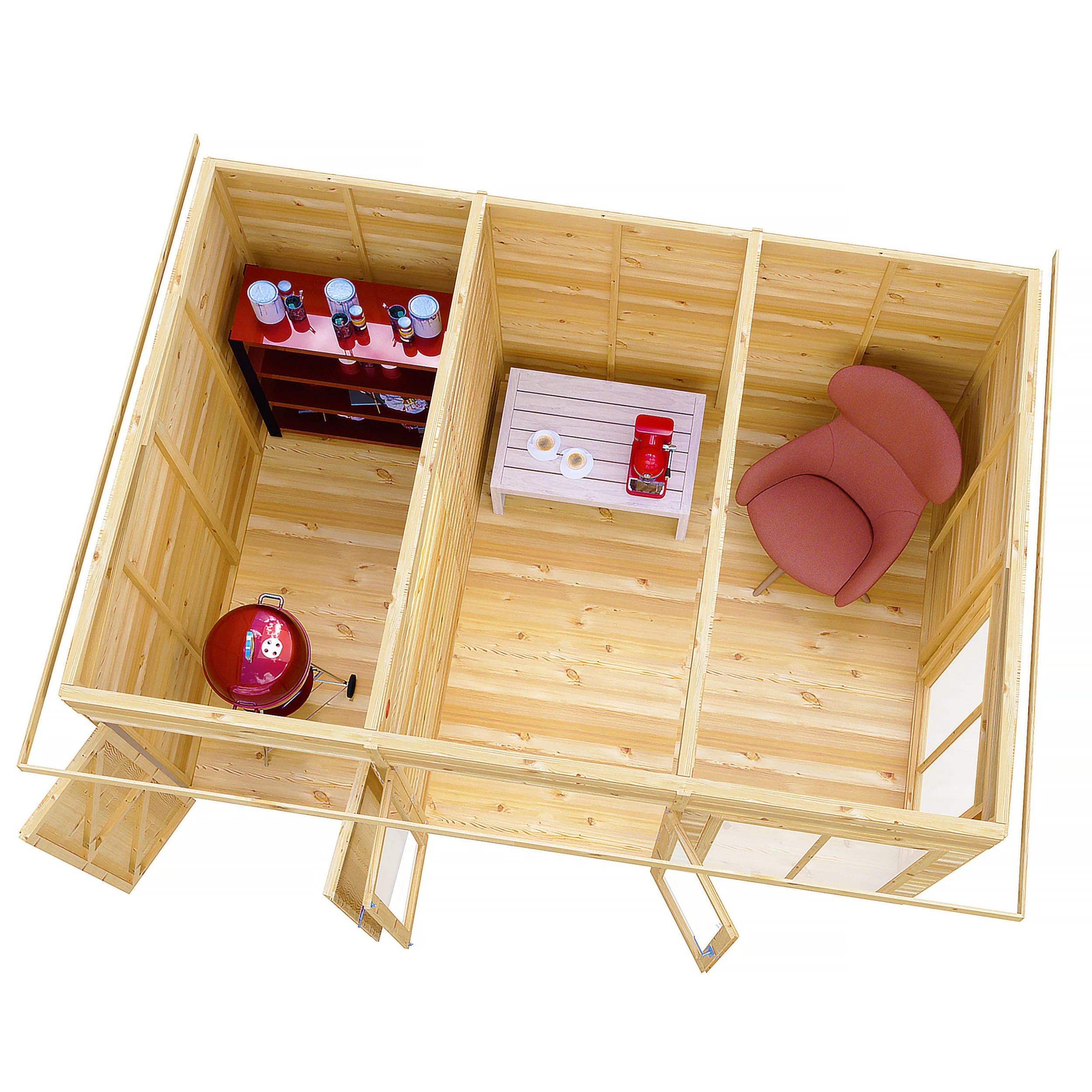 Lela Summerhouse With Storage - Image 23