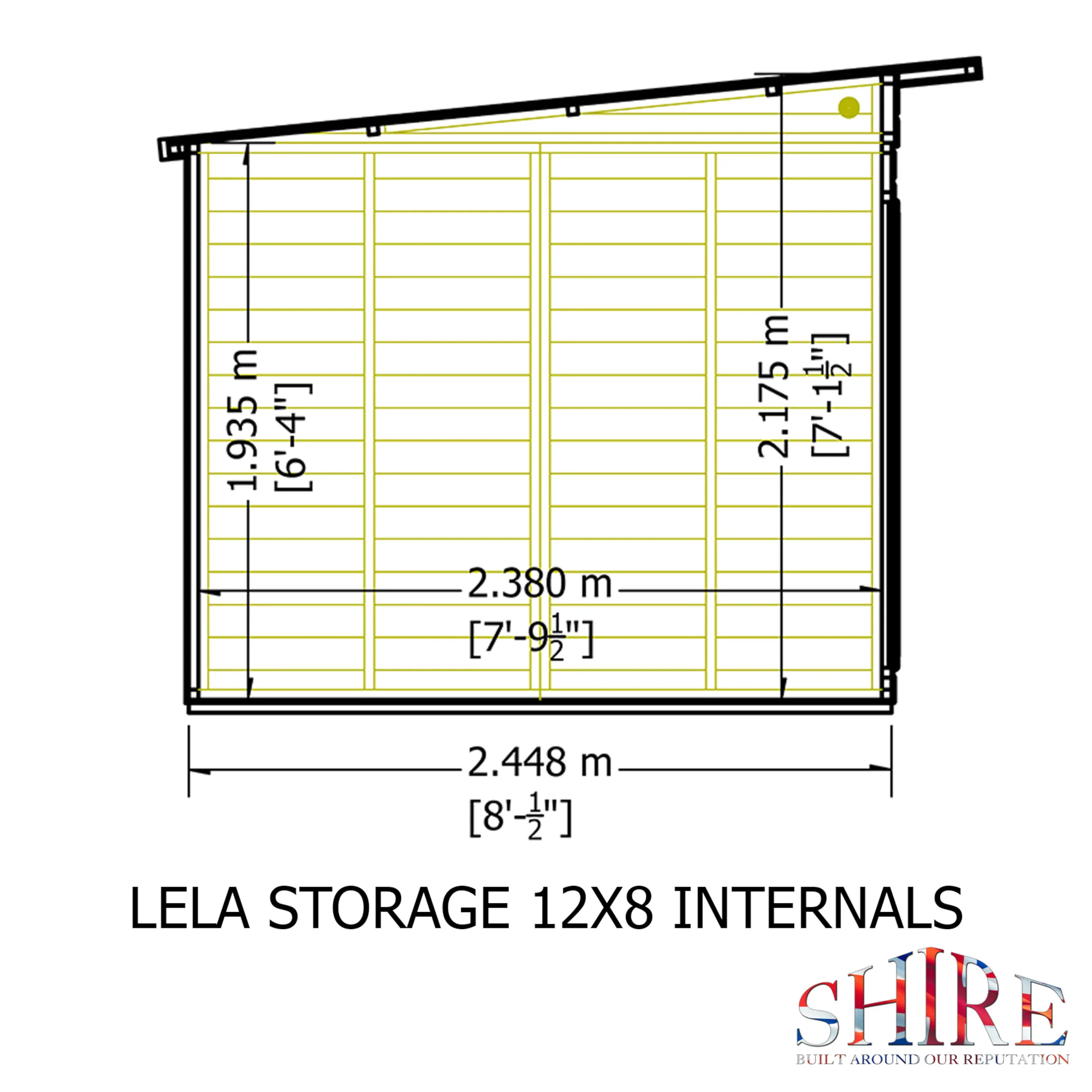 Lela Summerhouse With Storage - Image 24