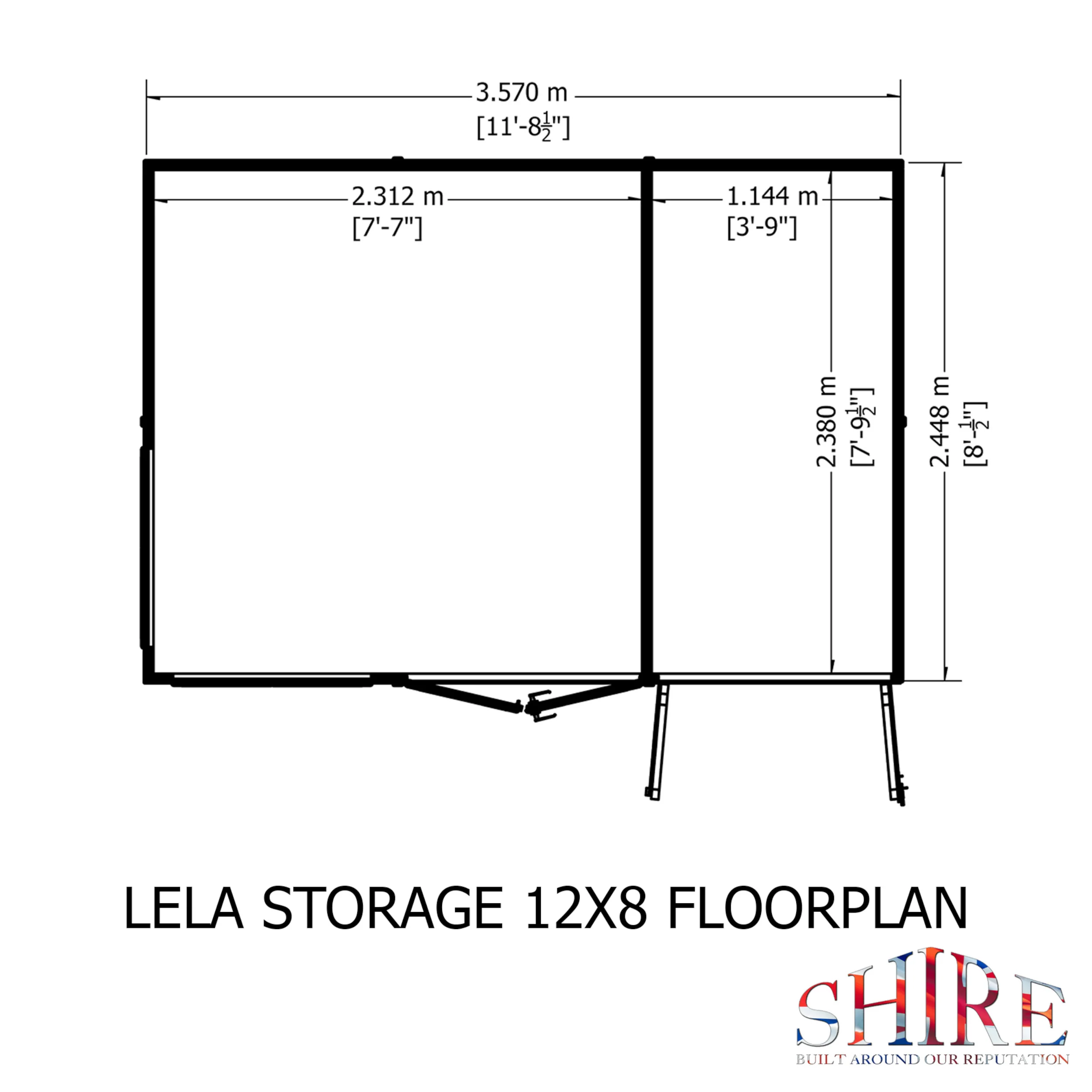 Lela Summerhouse With Storage - Image 26