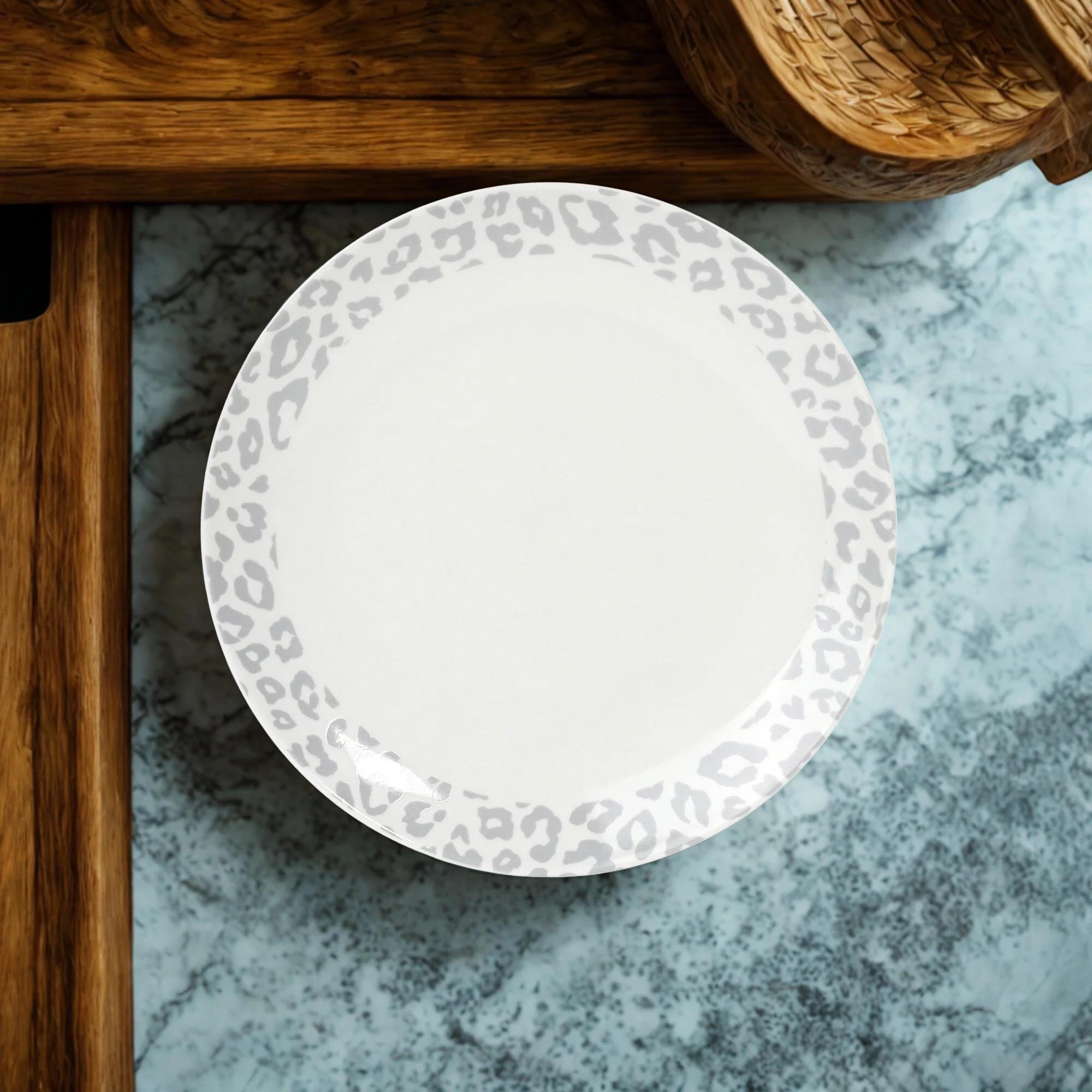 Lewis's 12 Piece Manila Dinner Set - Image 5