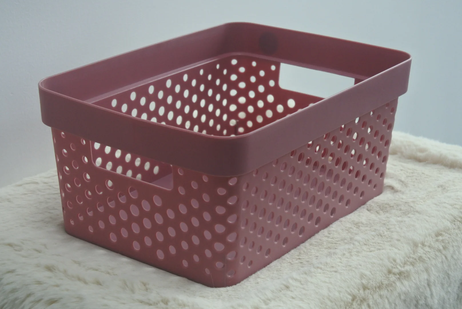 Lewis's Dots Basket - Red