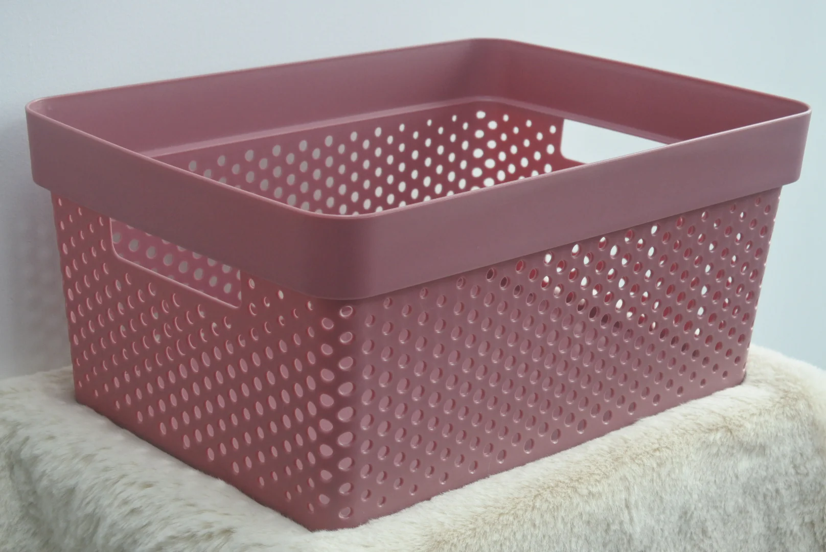 Lewis's Dots Basket - Red - Image 2
