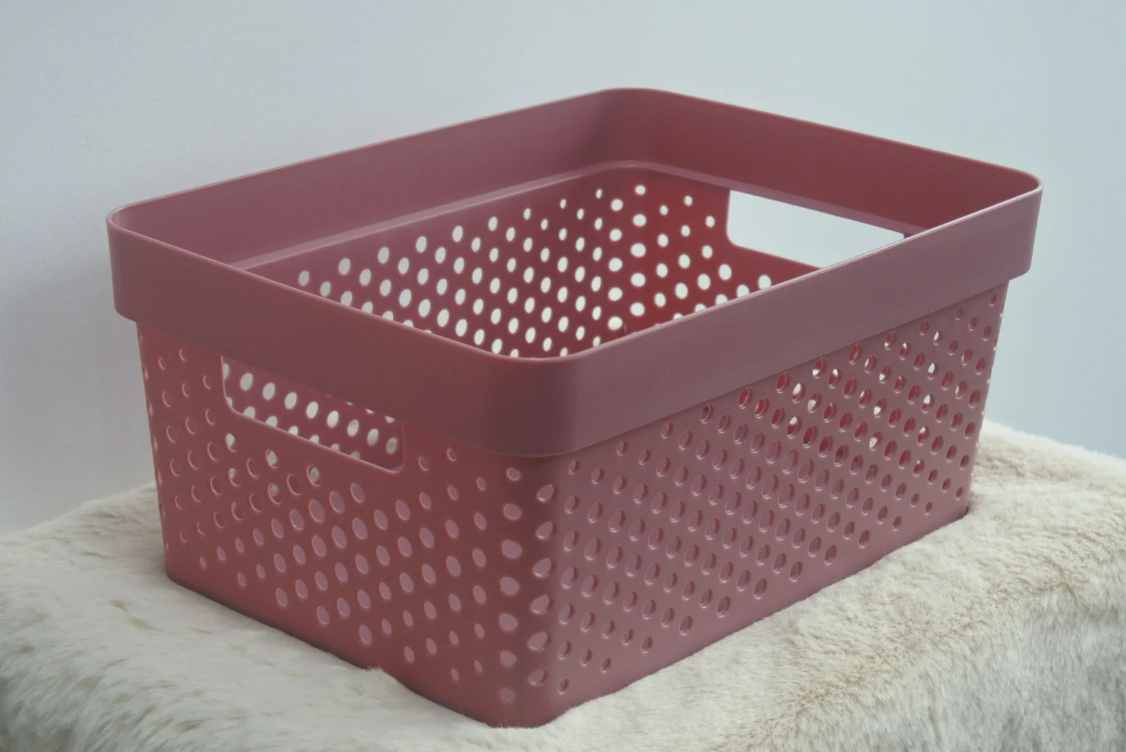 Lewis's Dots Basket - Red - Image 3