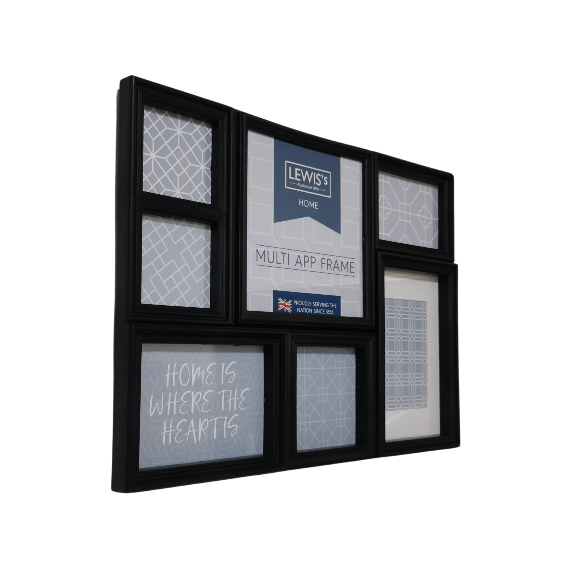 Lewis's Multi Aperture Photo Frame with 7 Photos - Image 5