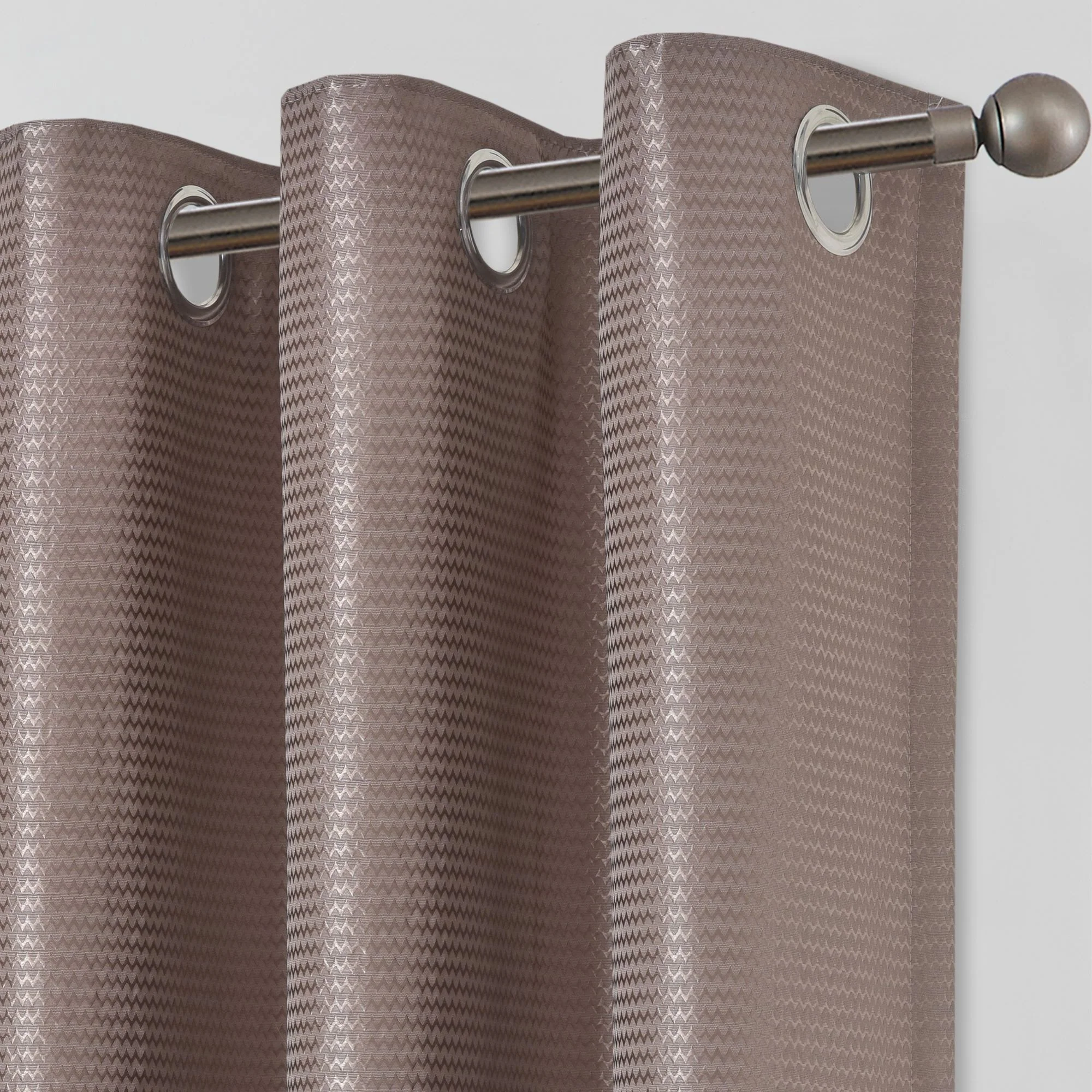 Lewis's Roma Eyelet Curtains - Natural - Image 3