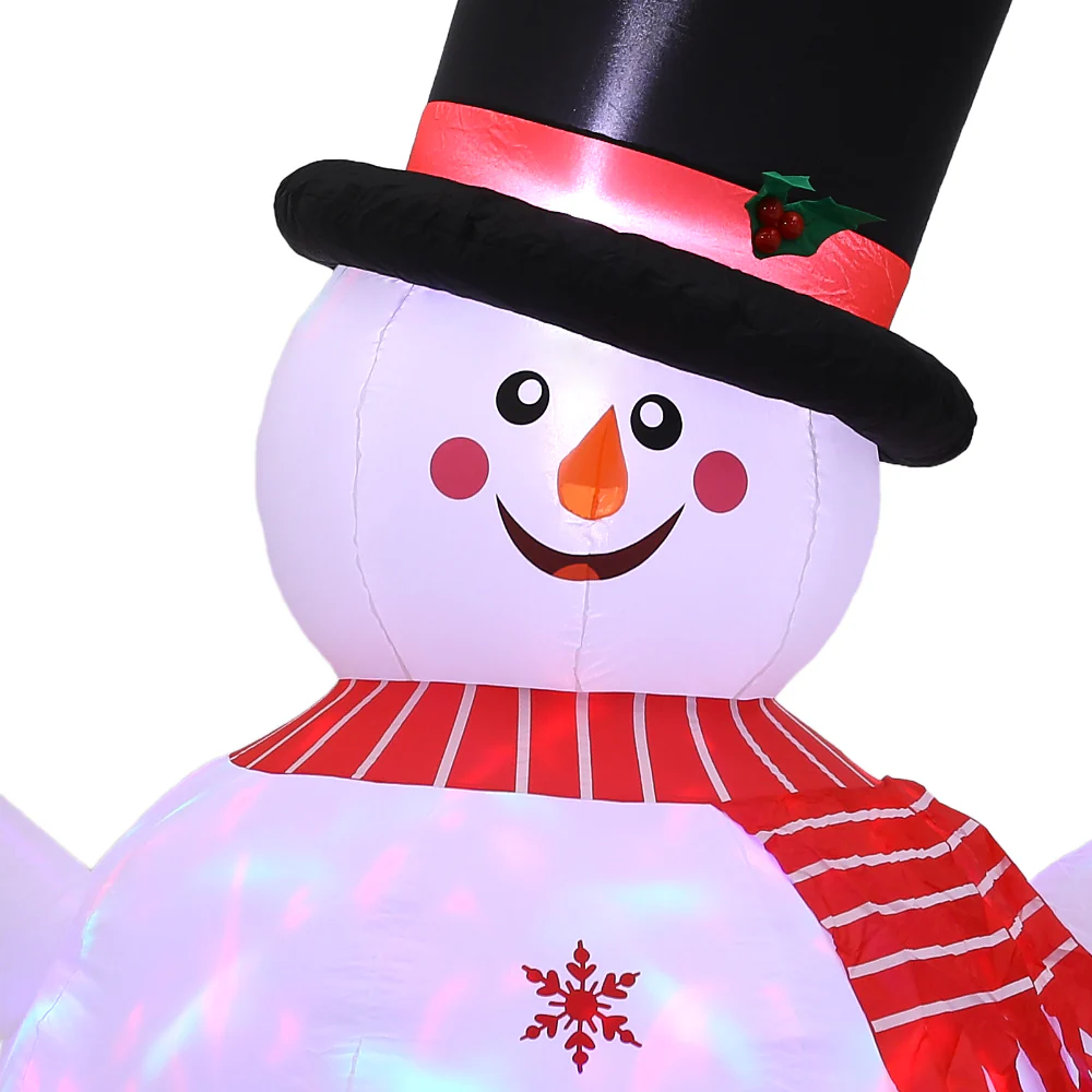 Lifeideas 1.8M Inflatable Snowman for Christmas Decoration - Image 7