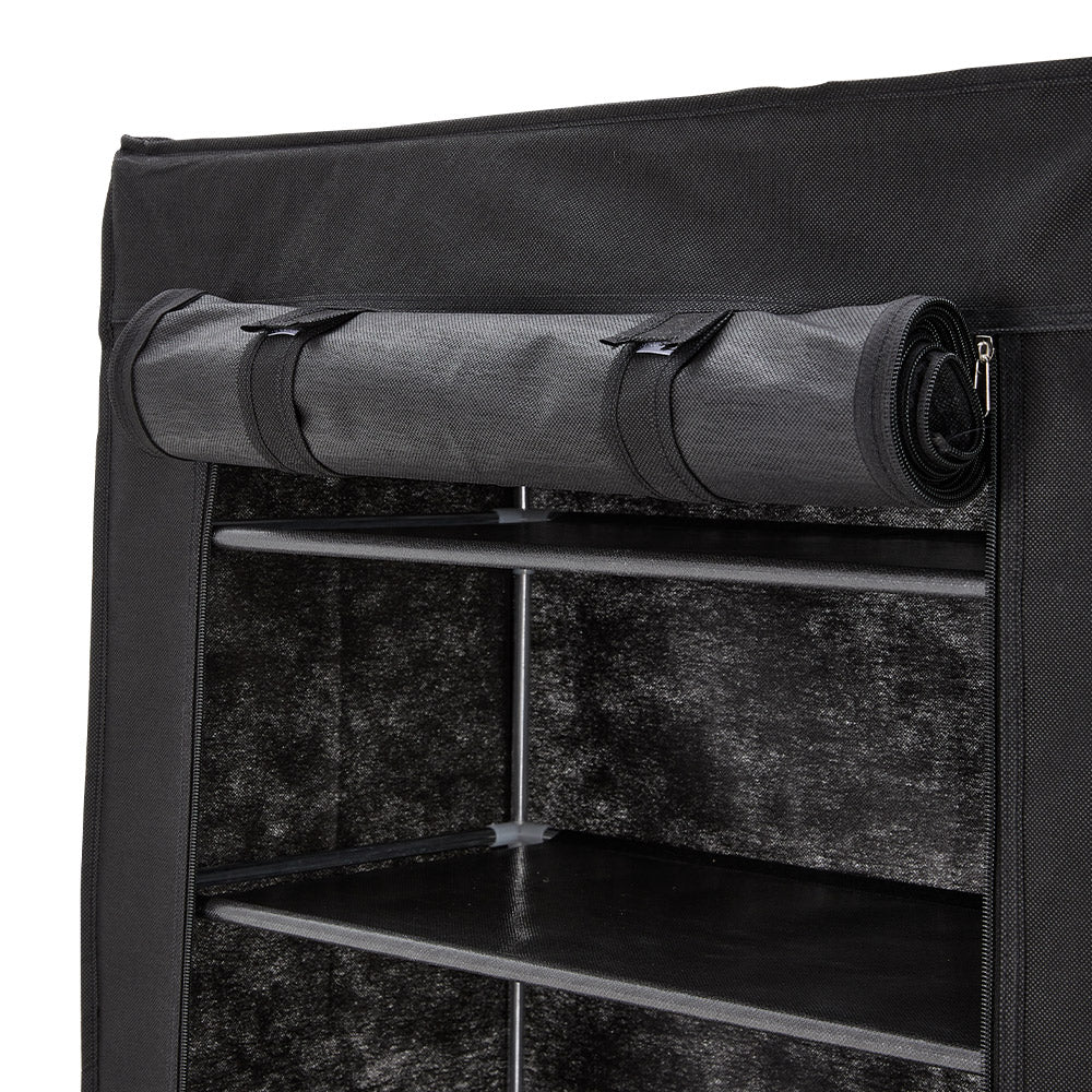 Lifeideas 10-Tier Shoe Cabinet With Roll-Up Door - Image 7
