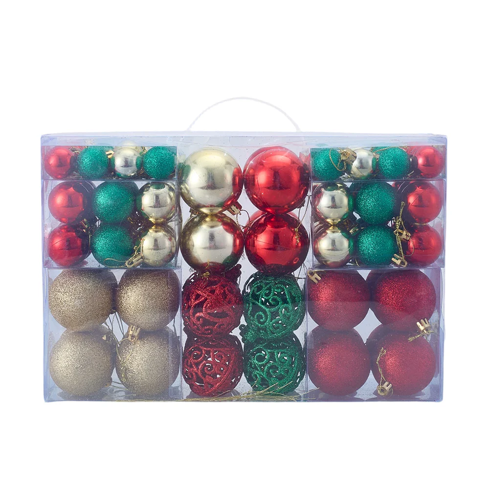 Lifeideas 100 Christmas Ornaments for Tree Decoration