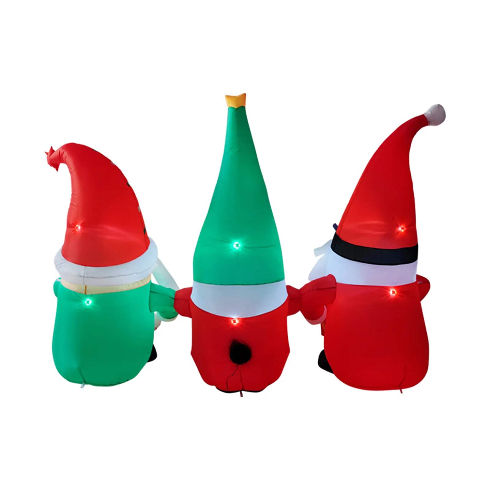 Lifeideas 2.1M Inflatable Christmas Gnome Gonk Decoration - Image 4