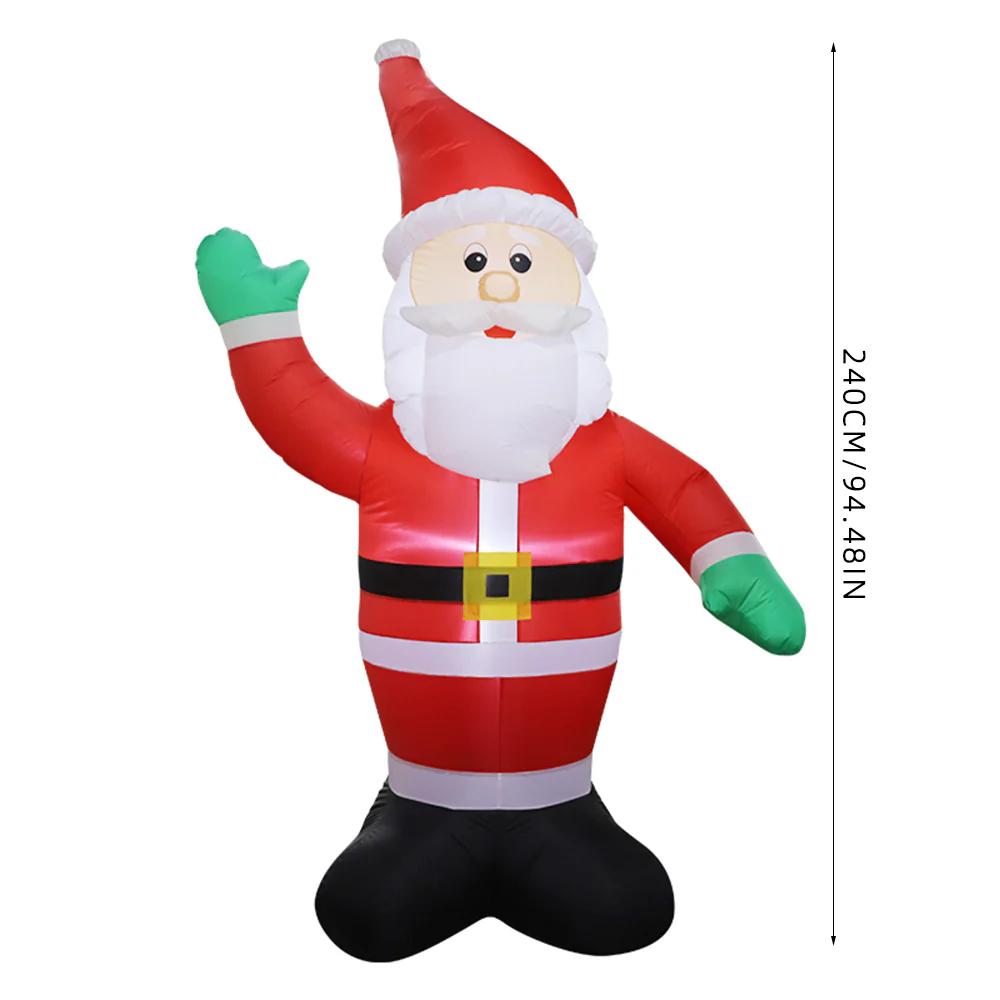 Lifeideas 2.4M Inflatable Santa Claus Decoration - Image 4