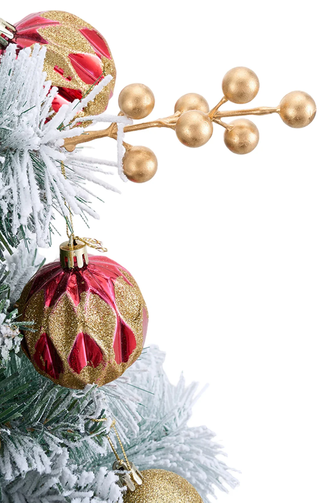 Lifeideas 2-Pack Artificial Christmas Trees with LED Lights and Decorations - Image 5