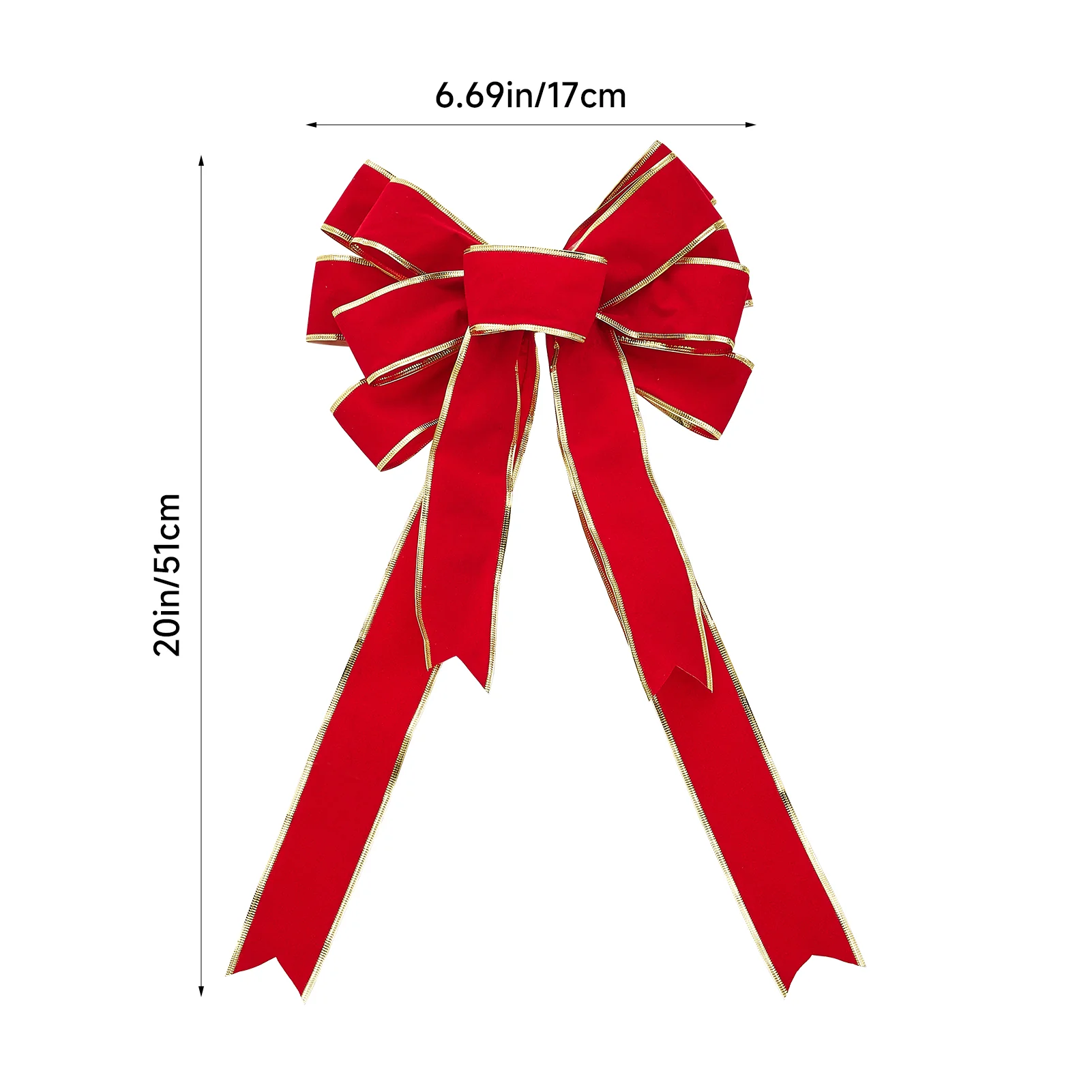 Lifeideas 2-Pack Christmas Bows - Image 7